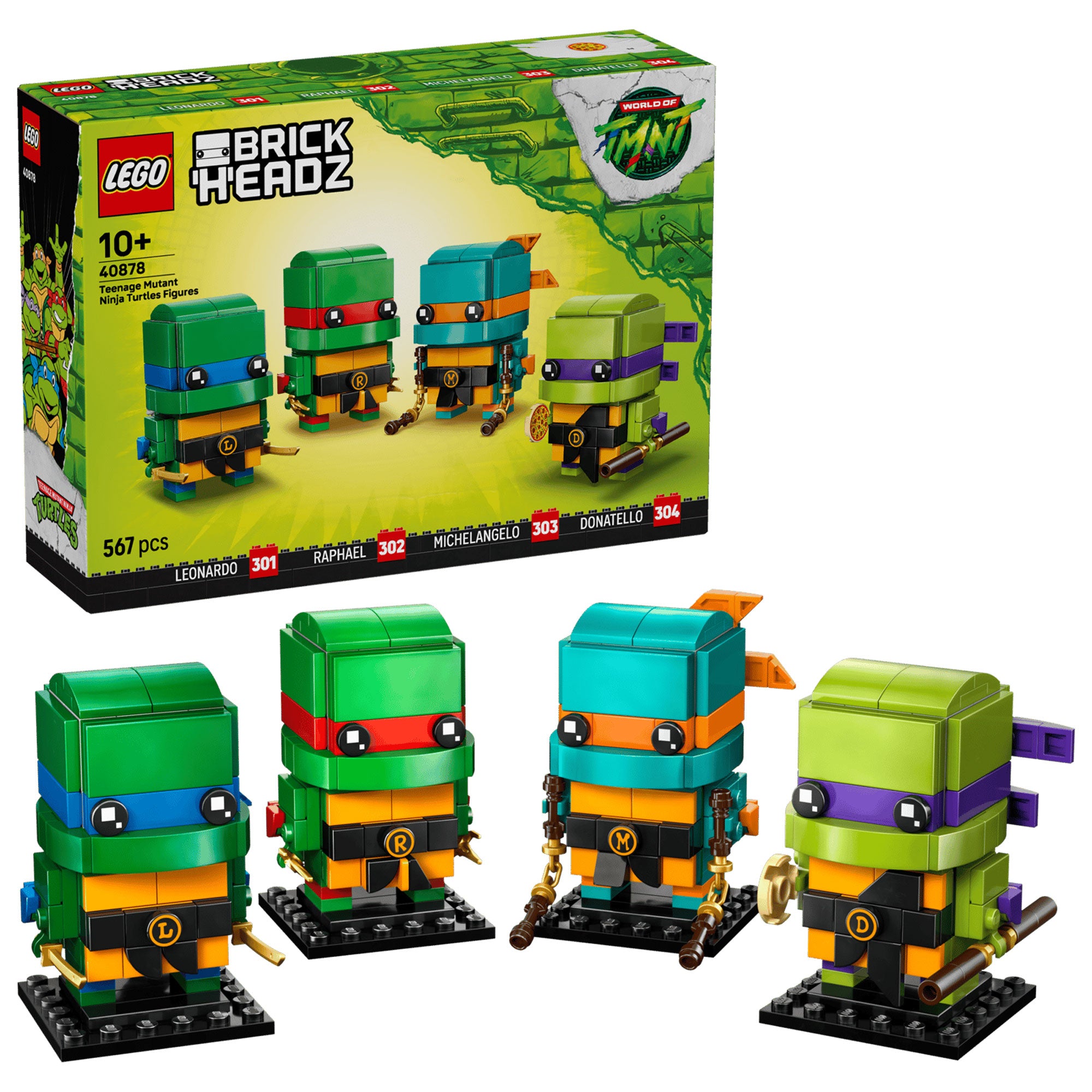 Figuras de las Tortugas Ninja