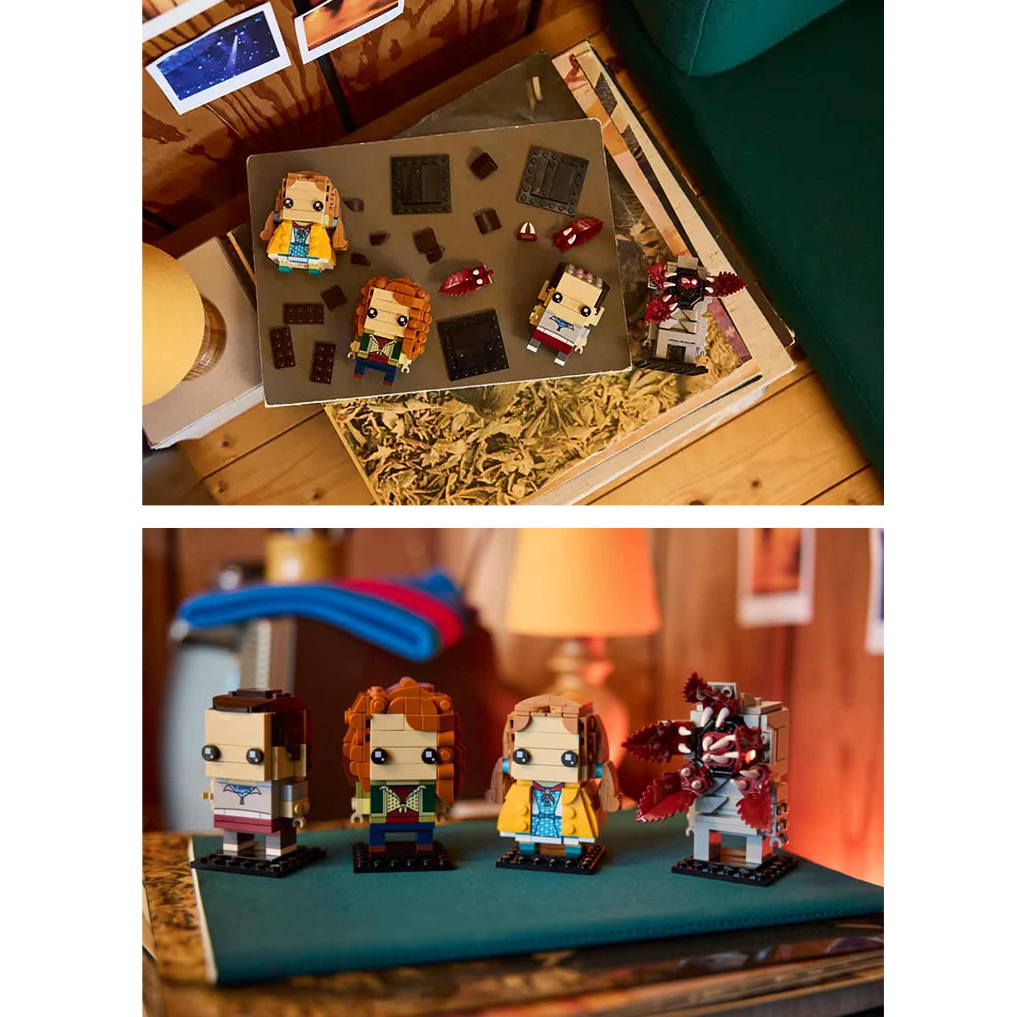 Figuras de Once, Max, Demogorgon y Holly