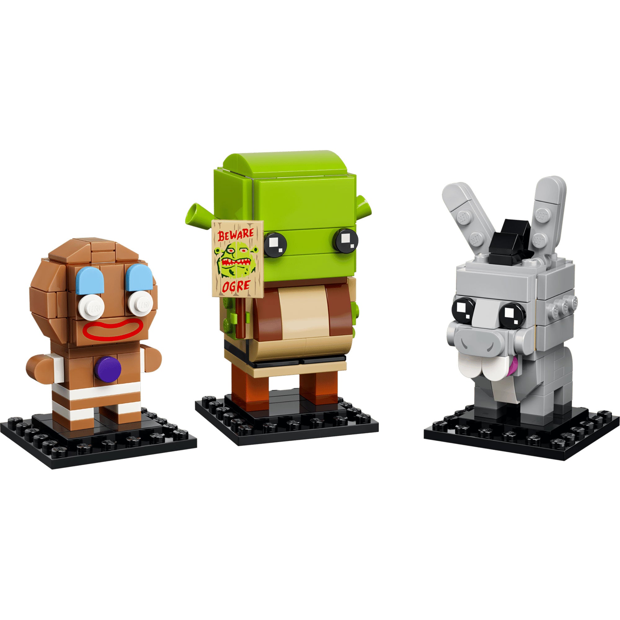 Figuras de Shrek, Burro y Jengi