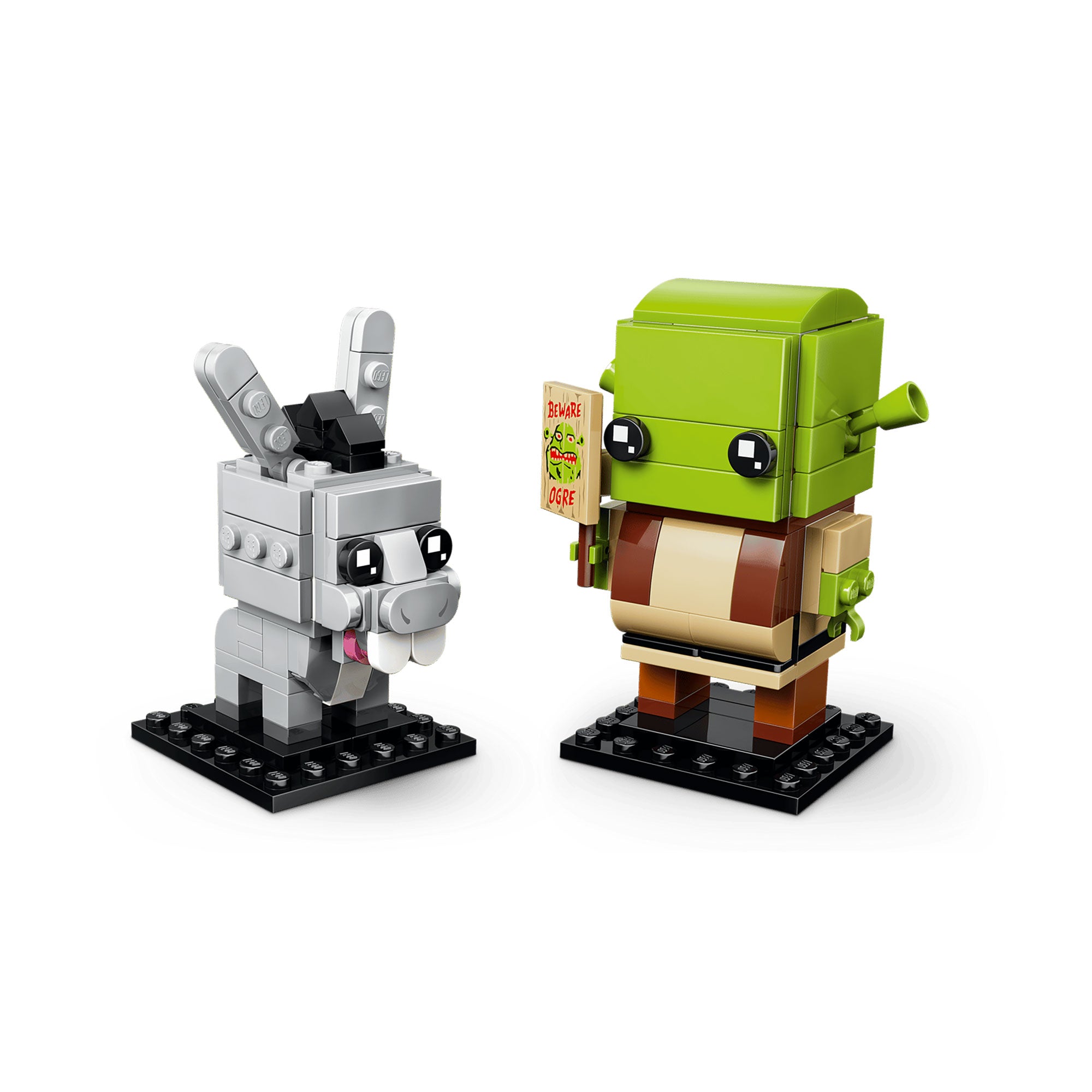 Figuras de Shrek, Burro y Jengi