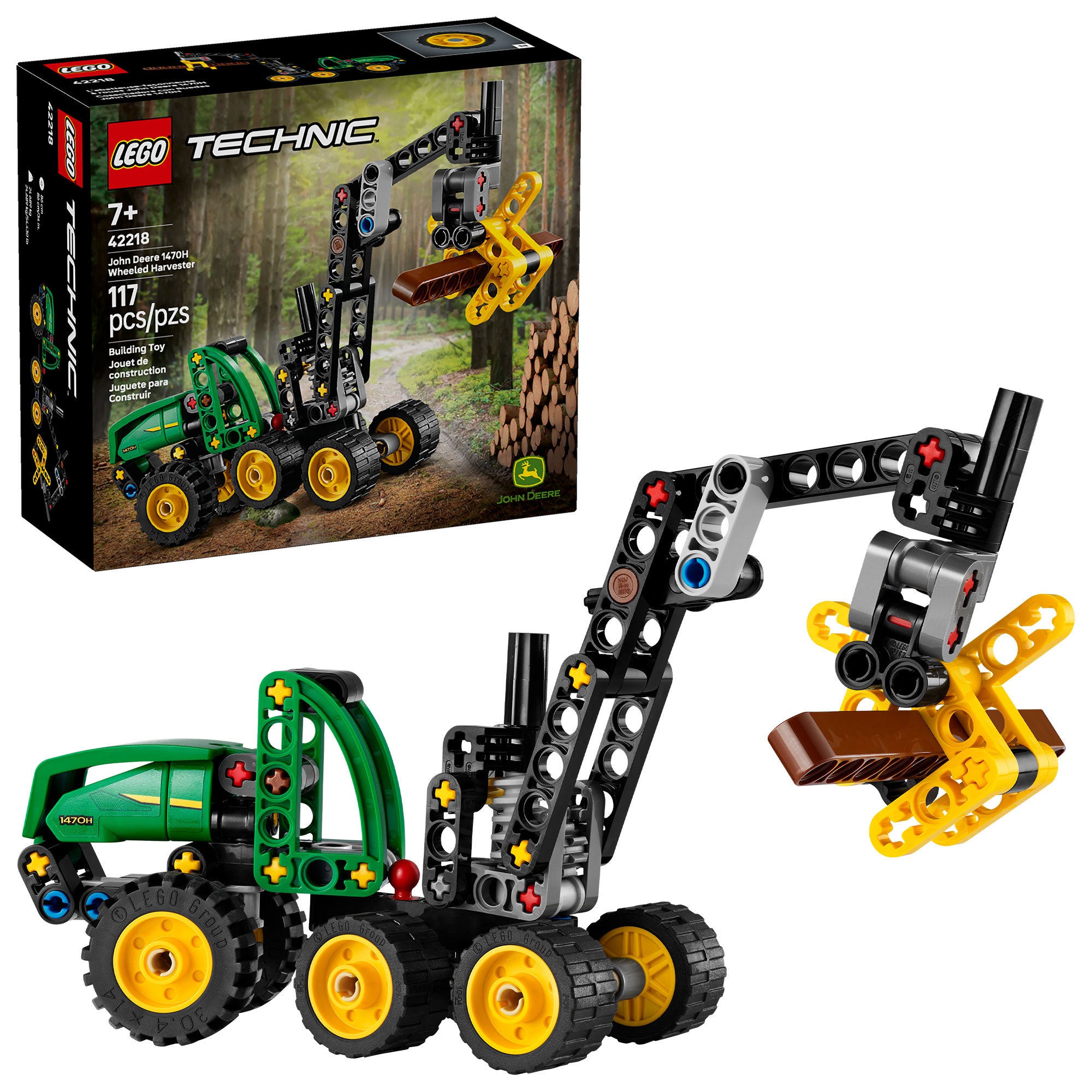 Cosechadora con Ruedas John Deere 1470H