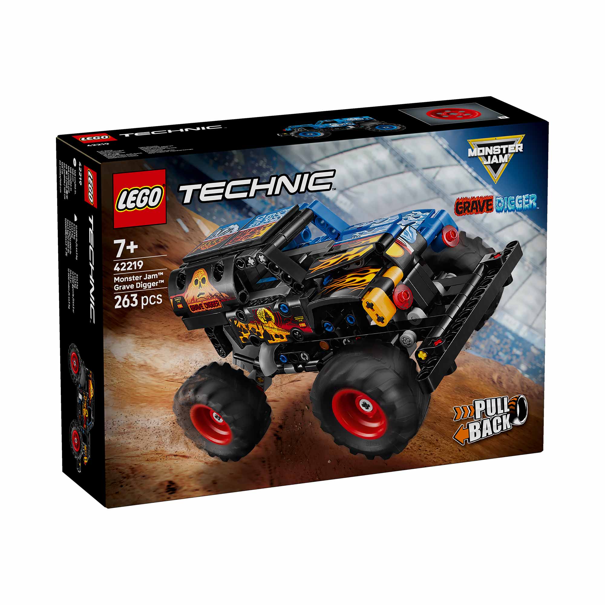 Monster Jam™ Grave Digger™ Fuego y Hielo