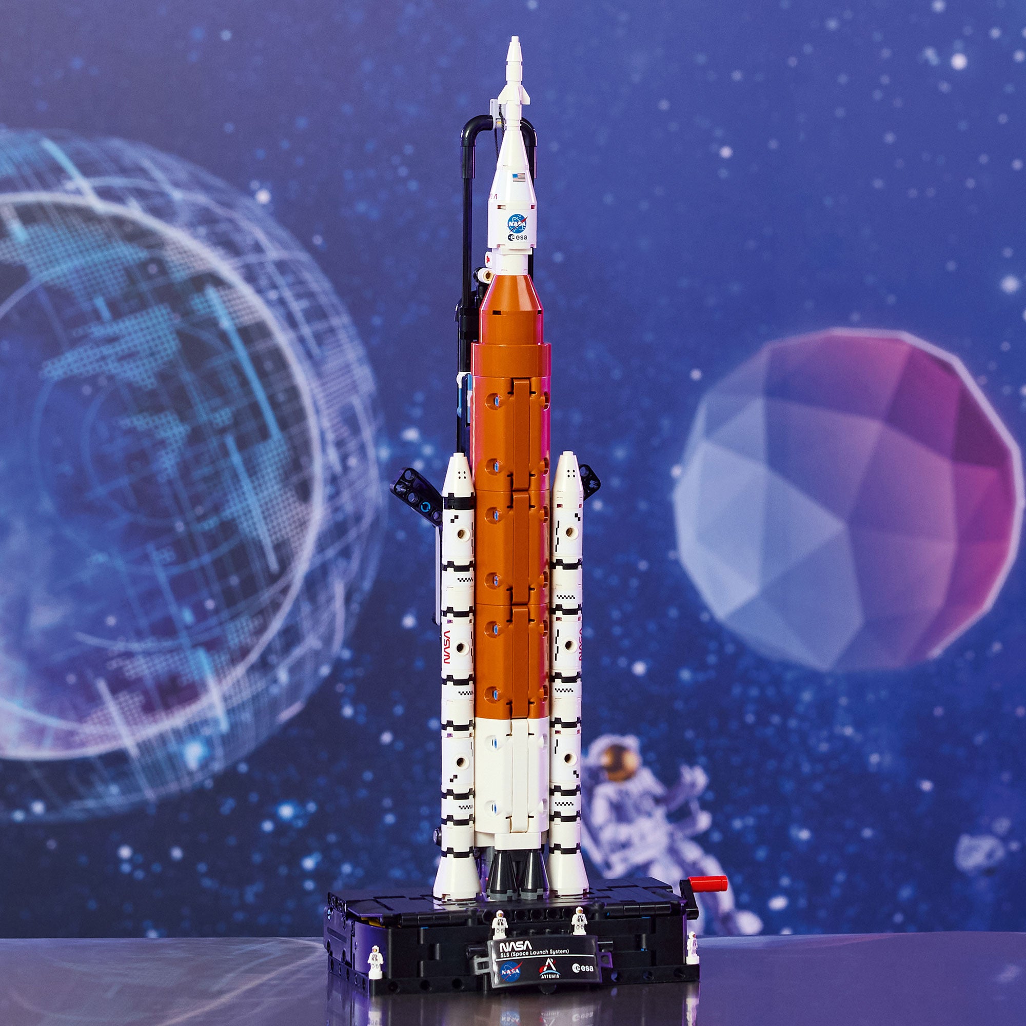 Cohete del Sistema de Lanzamiento Espacial NASA Artemis