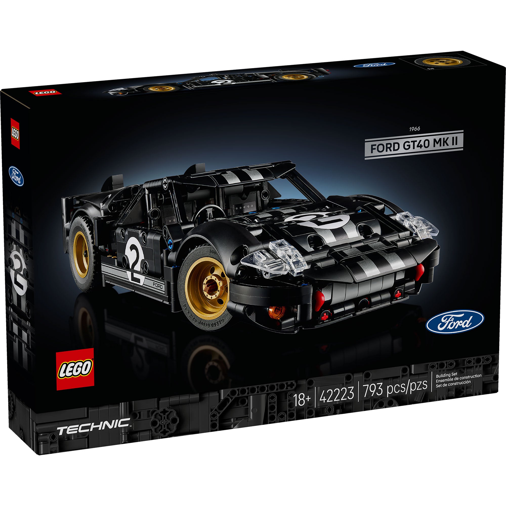 Auto de Carreras Ford GT40 MKII de 1966