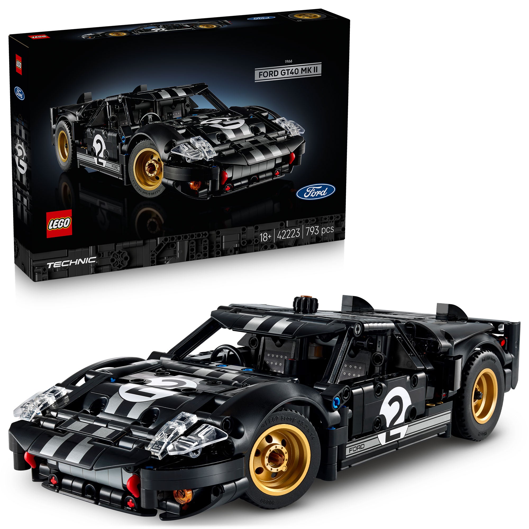 Auto de Carreras Ford GT40 MKII de 1966