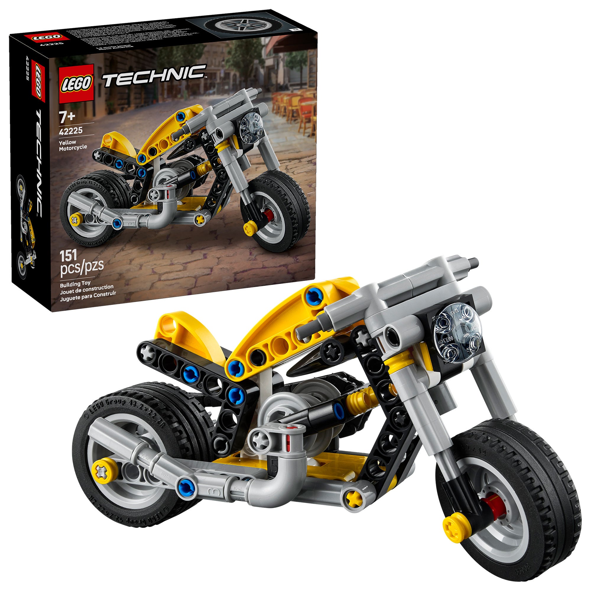 Moto Amarilla