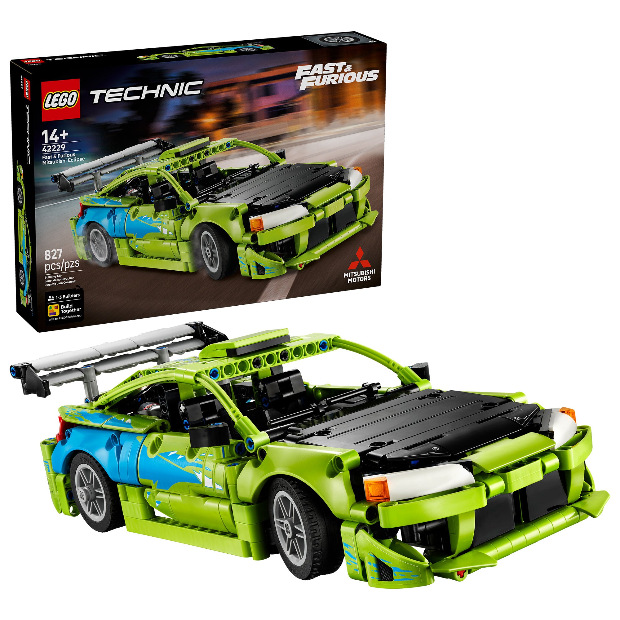 Auto Mitsubishi Eclipse de Fast and Furious