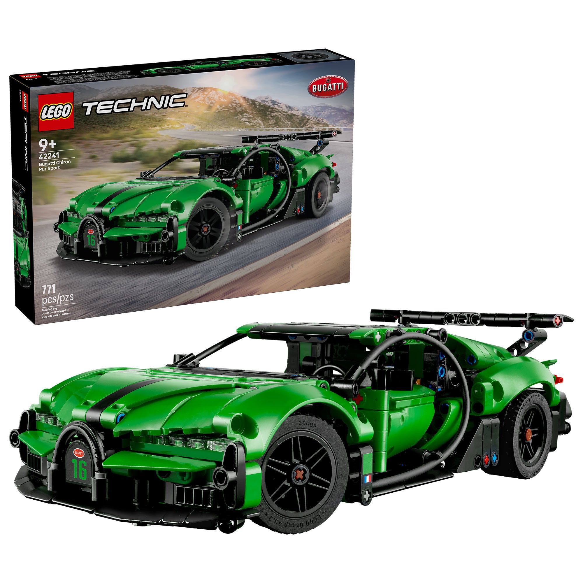 Hiperauto Bugatti Chiron Pur Sport Verde