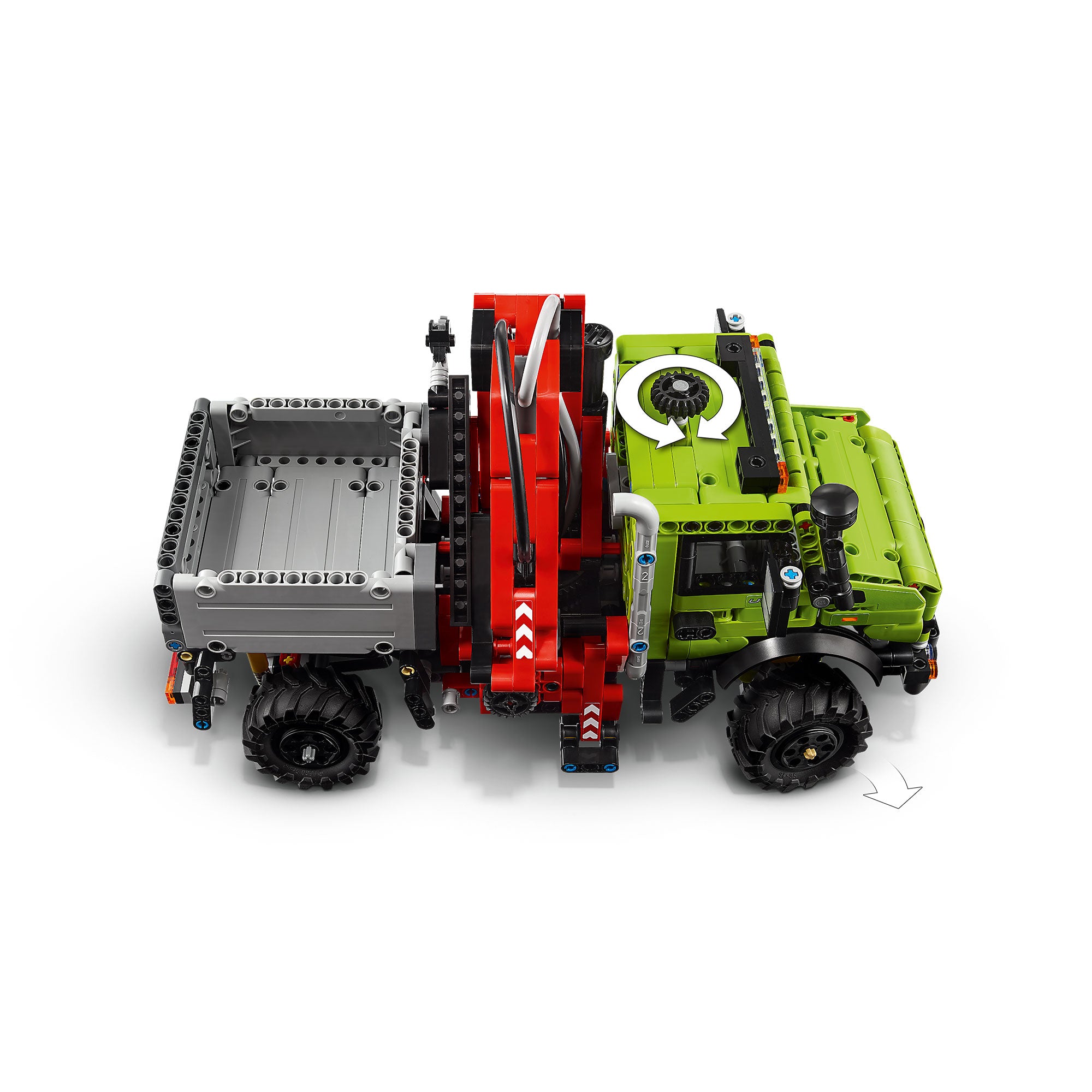 Mercedes-Benz Unimog U 5023 con Grúa