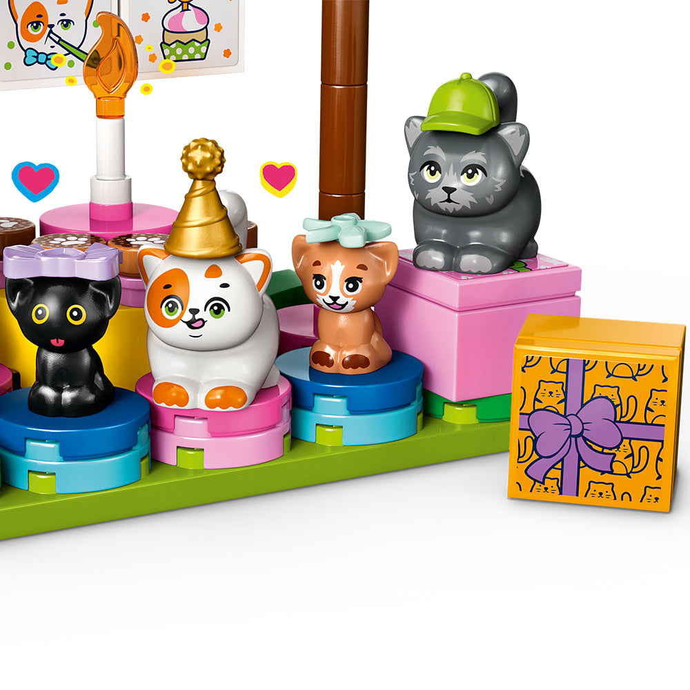 Fiesta de Cumpleaños y Casa del Árbol Felina