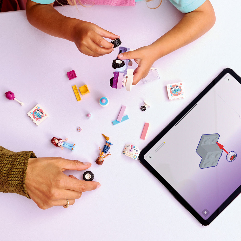 Auto-Unicornio de Reparto de Pasteles