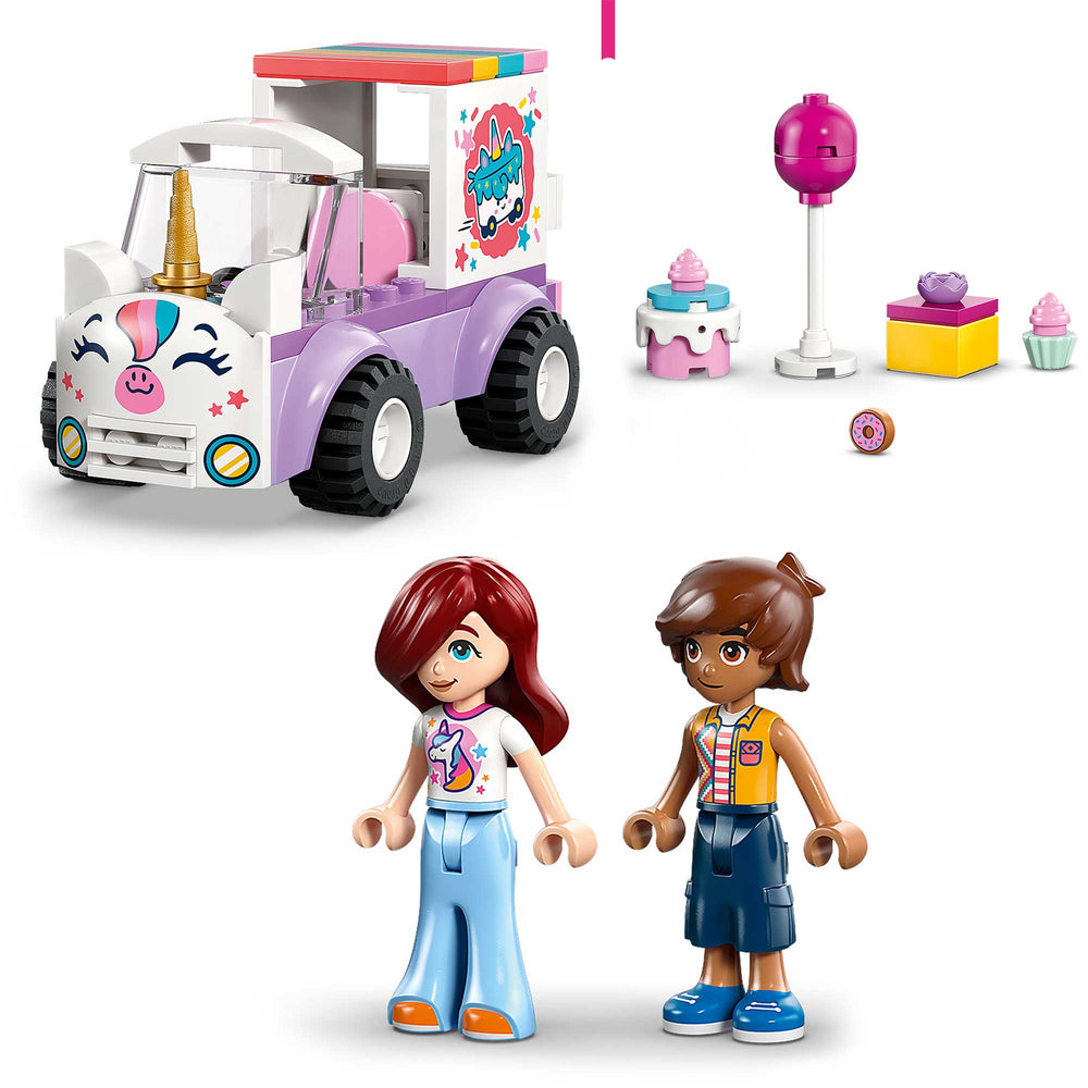 Auto-Unicornio de Reparto de Pasteles