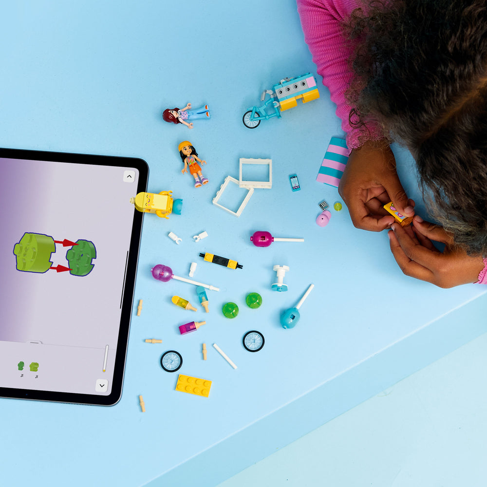 Puesto de Helados y Globos