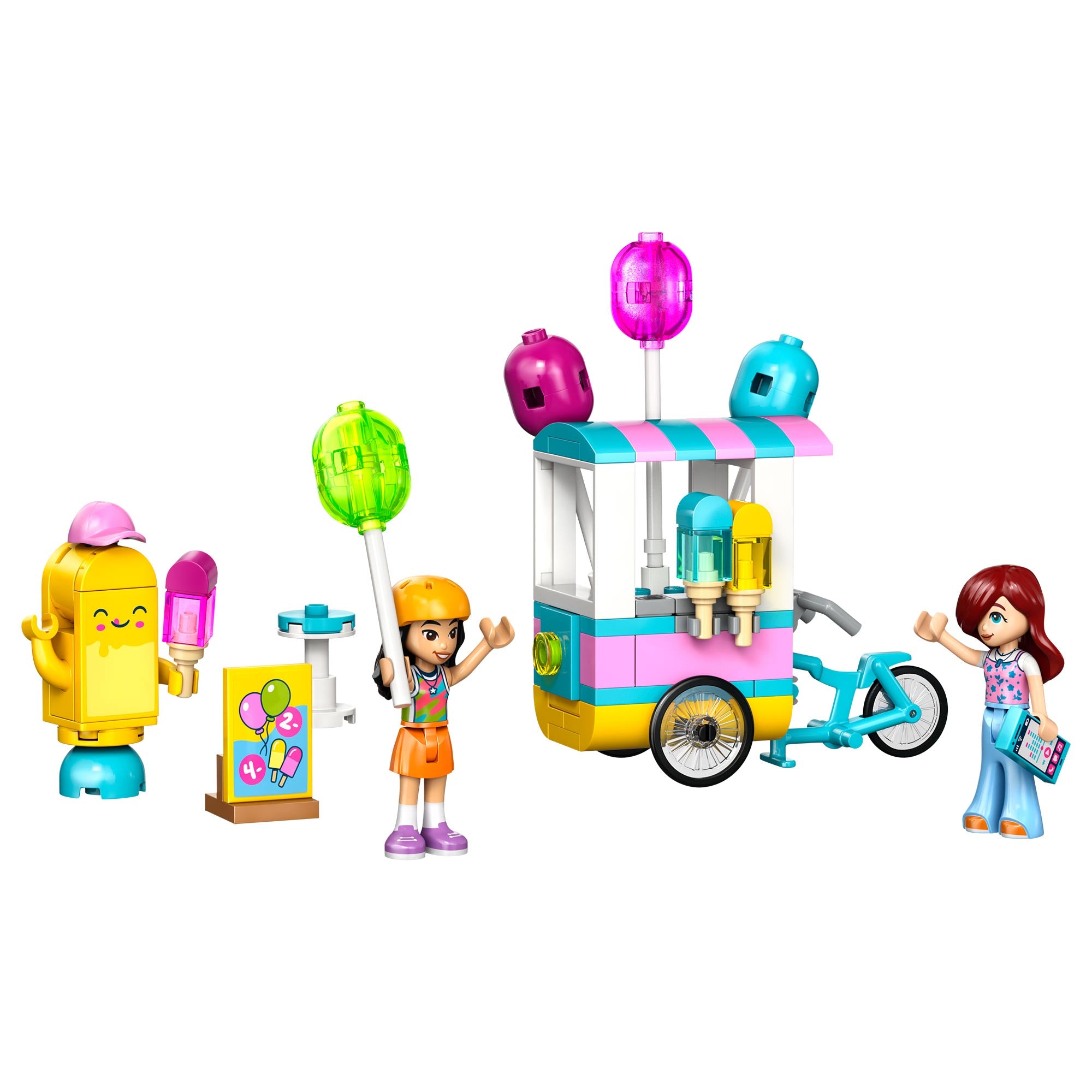 Puesto de Helados y Globos