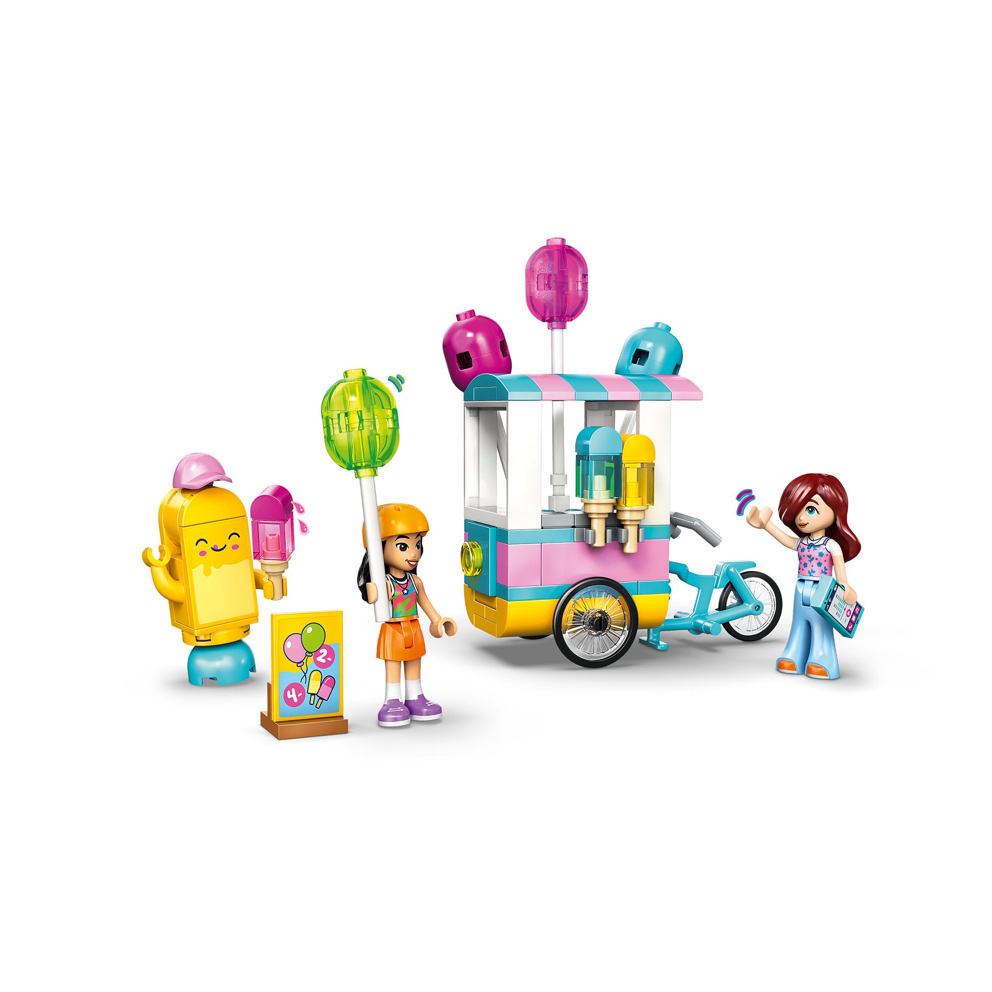 Puesto de Helados y Globos