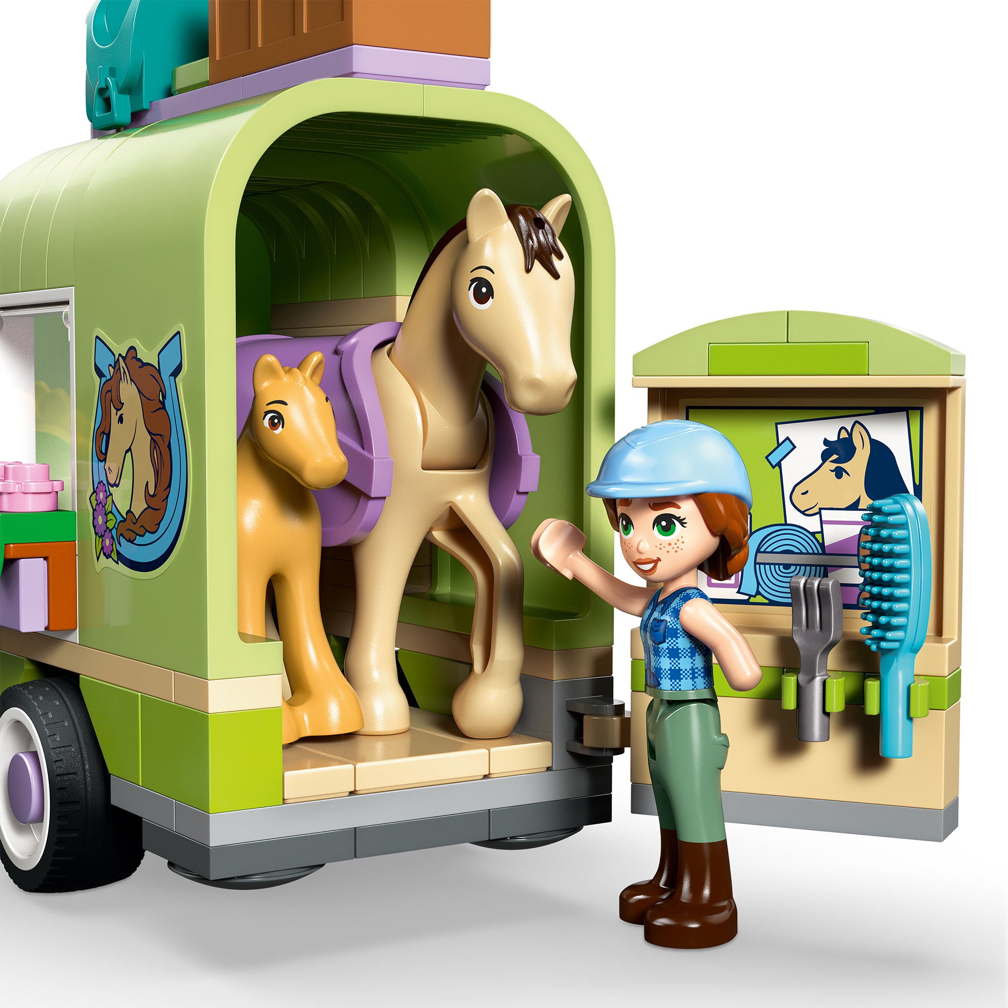 Remolque para Caballo y Potrillo