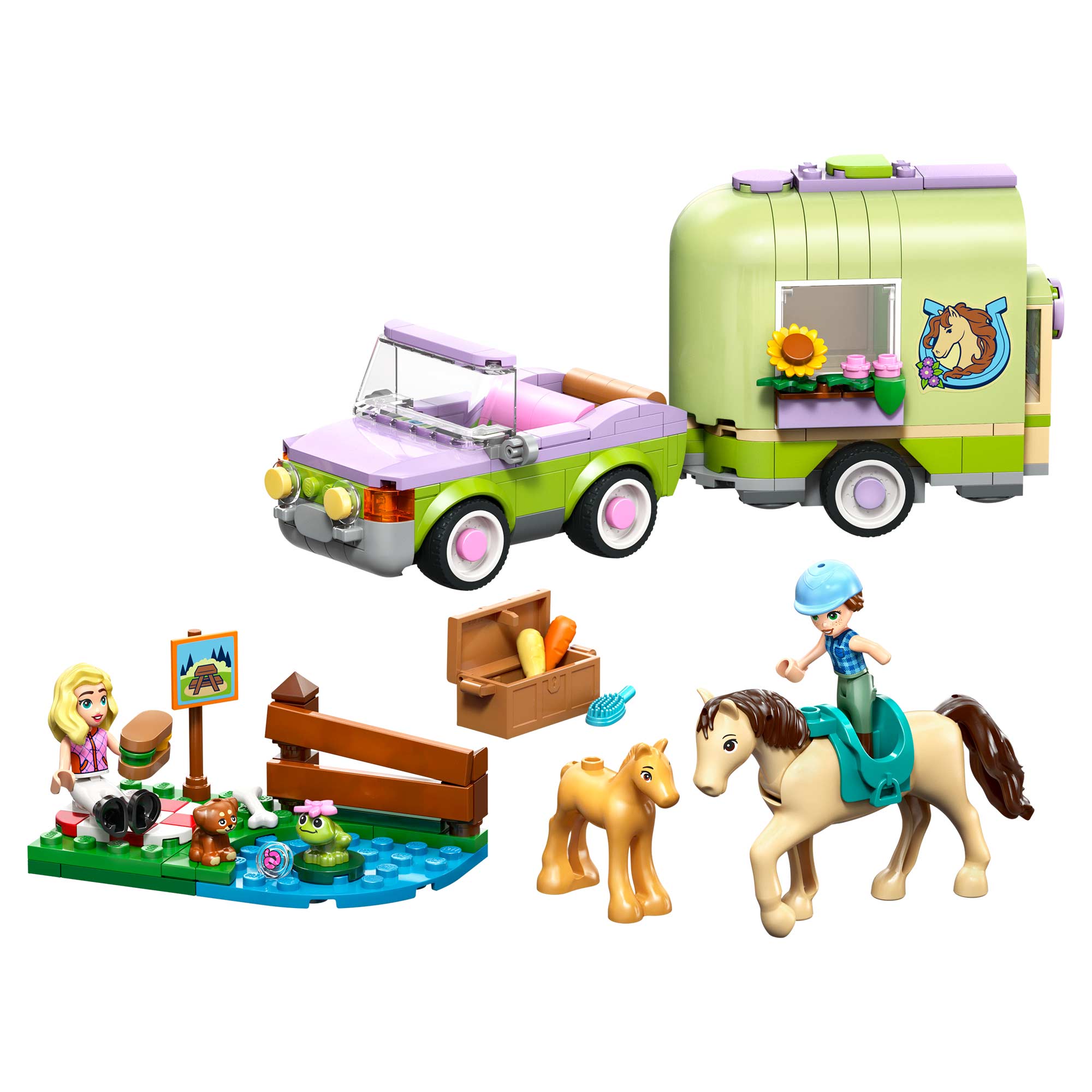 Remolque para Caballo y Potrillo