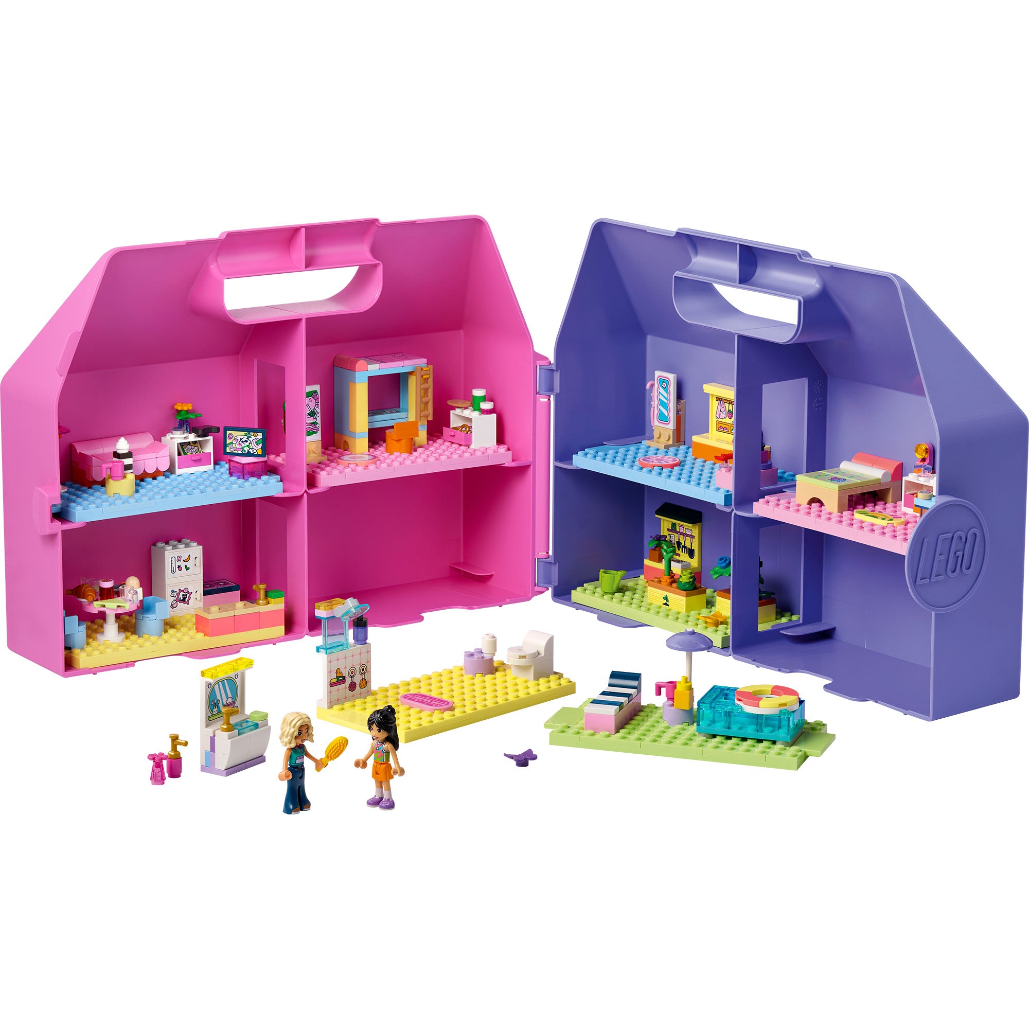 Casa de Muñecas Creativa Portátil