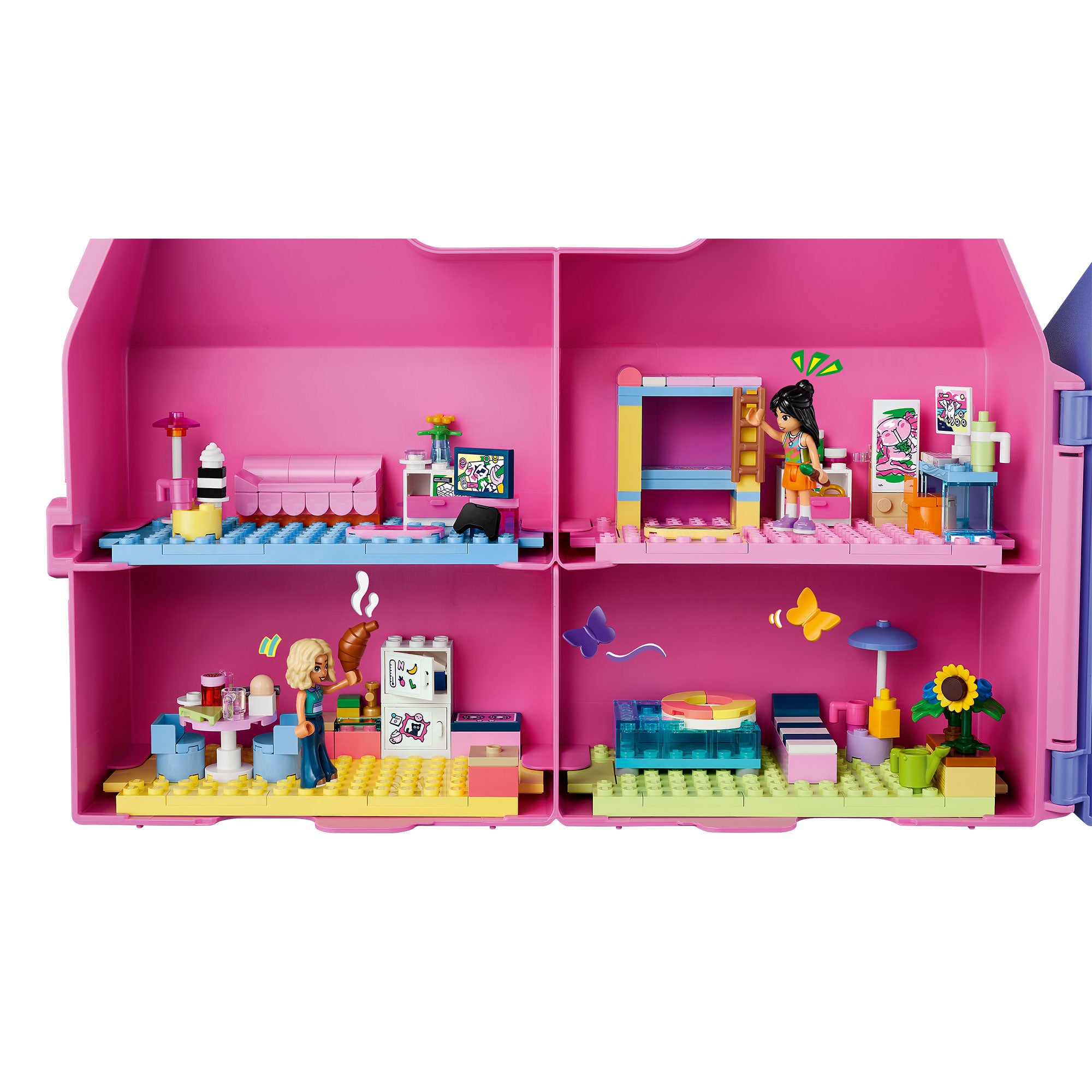 Casa de Muñecas Creativa Portátil
