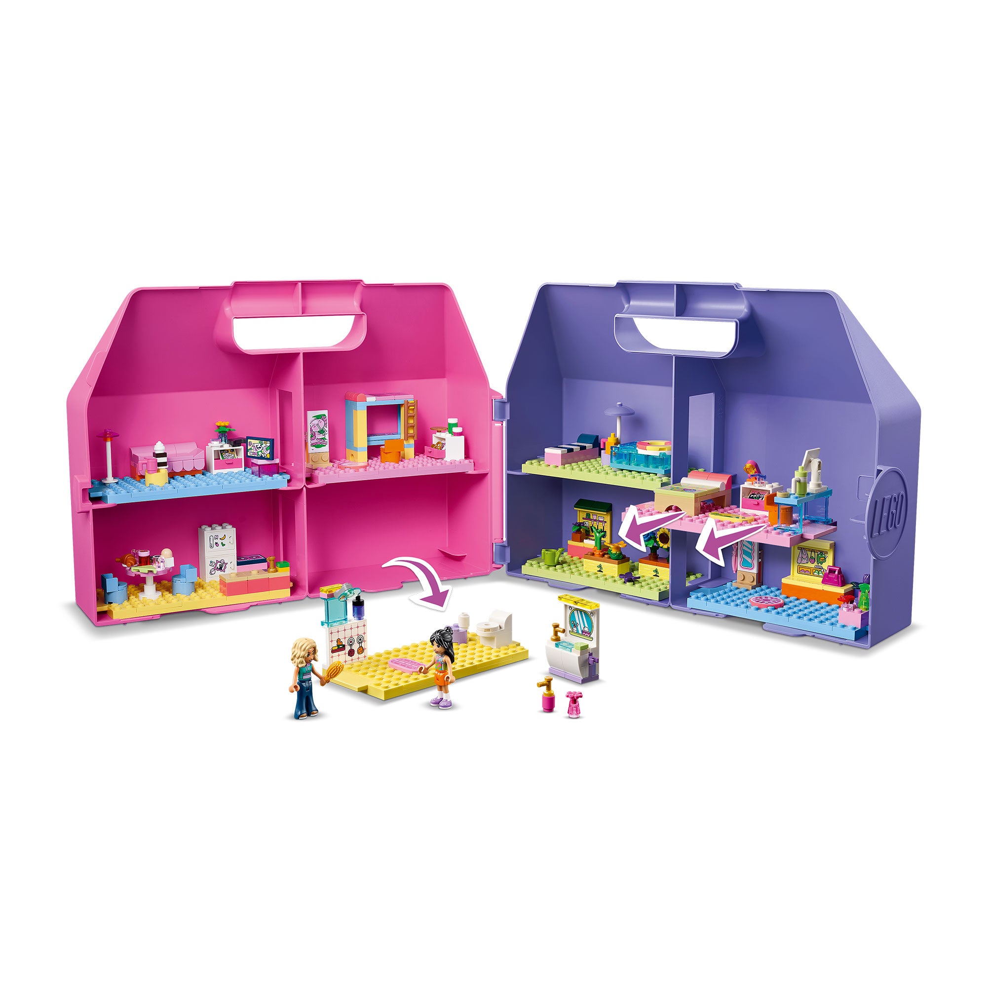 Casa de Muñecas Creativa Portátil