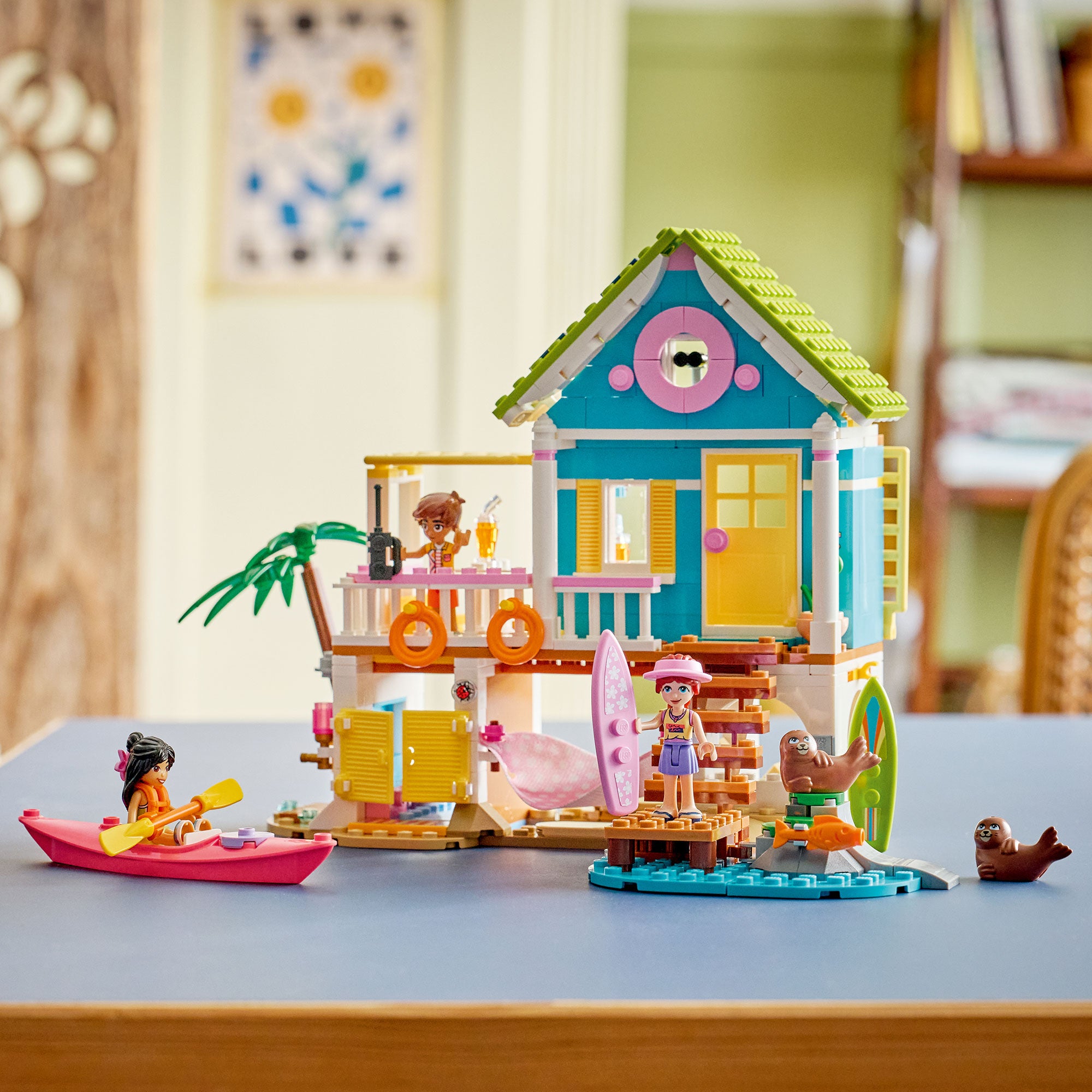 Casa en la Playa con Focas