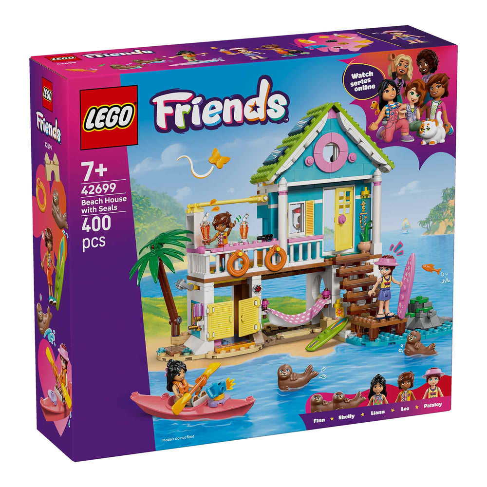 Casa en la Playa con Focas