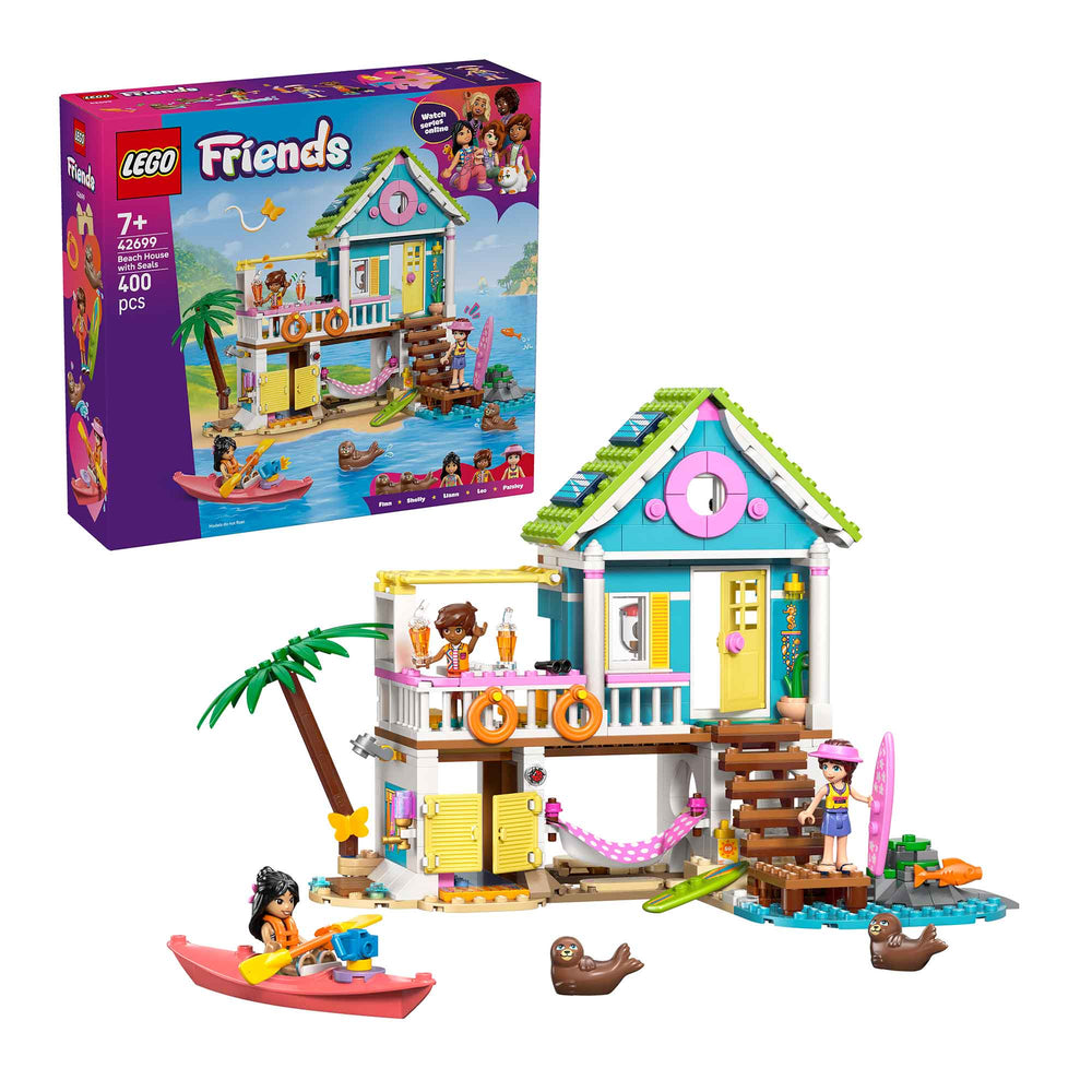 Casa en la Playa con Focas