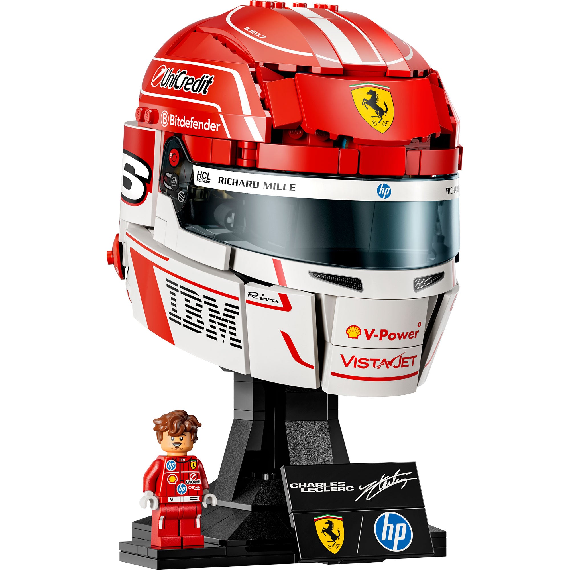 Scuderia Ferrari HP: Casco de Charles Leclerc