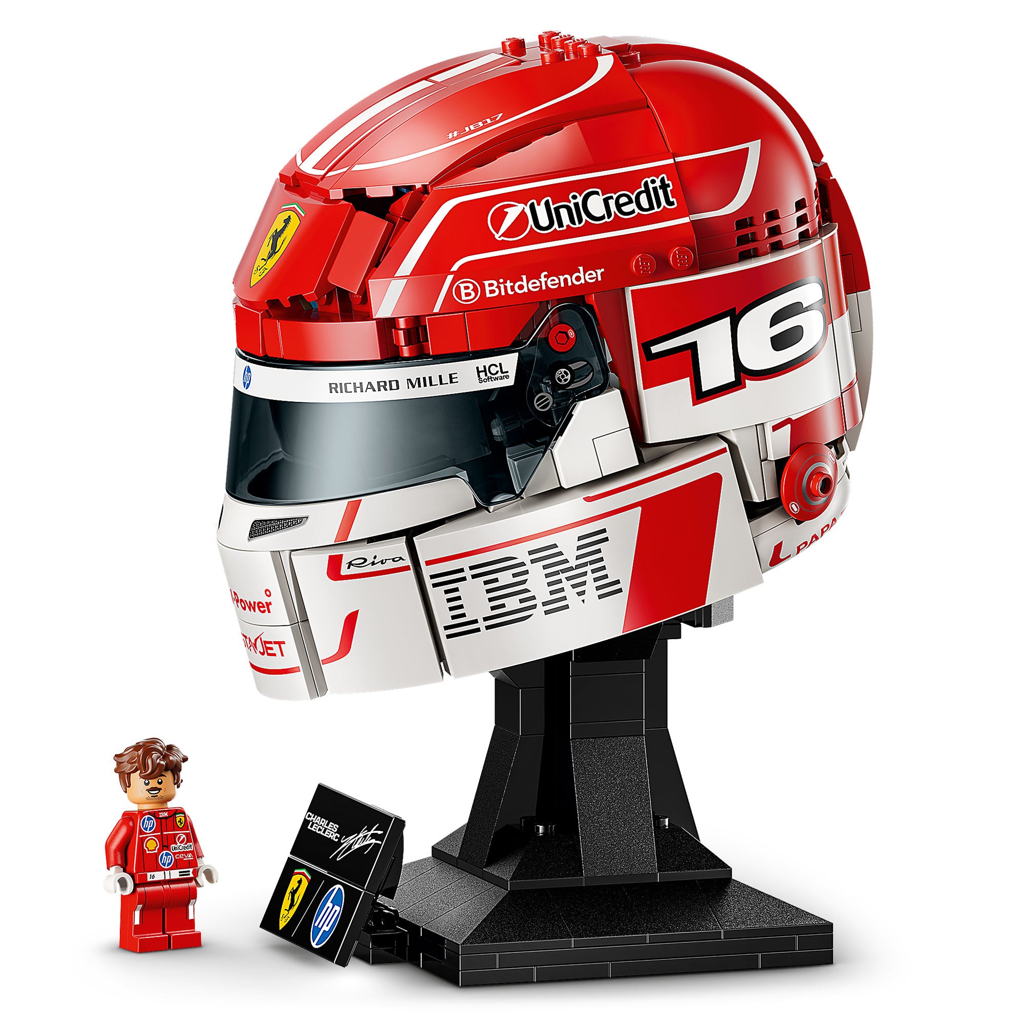 Scuderia Ferrari HP: Casco de Charles Leclerc