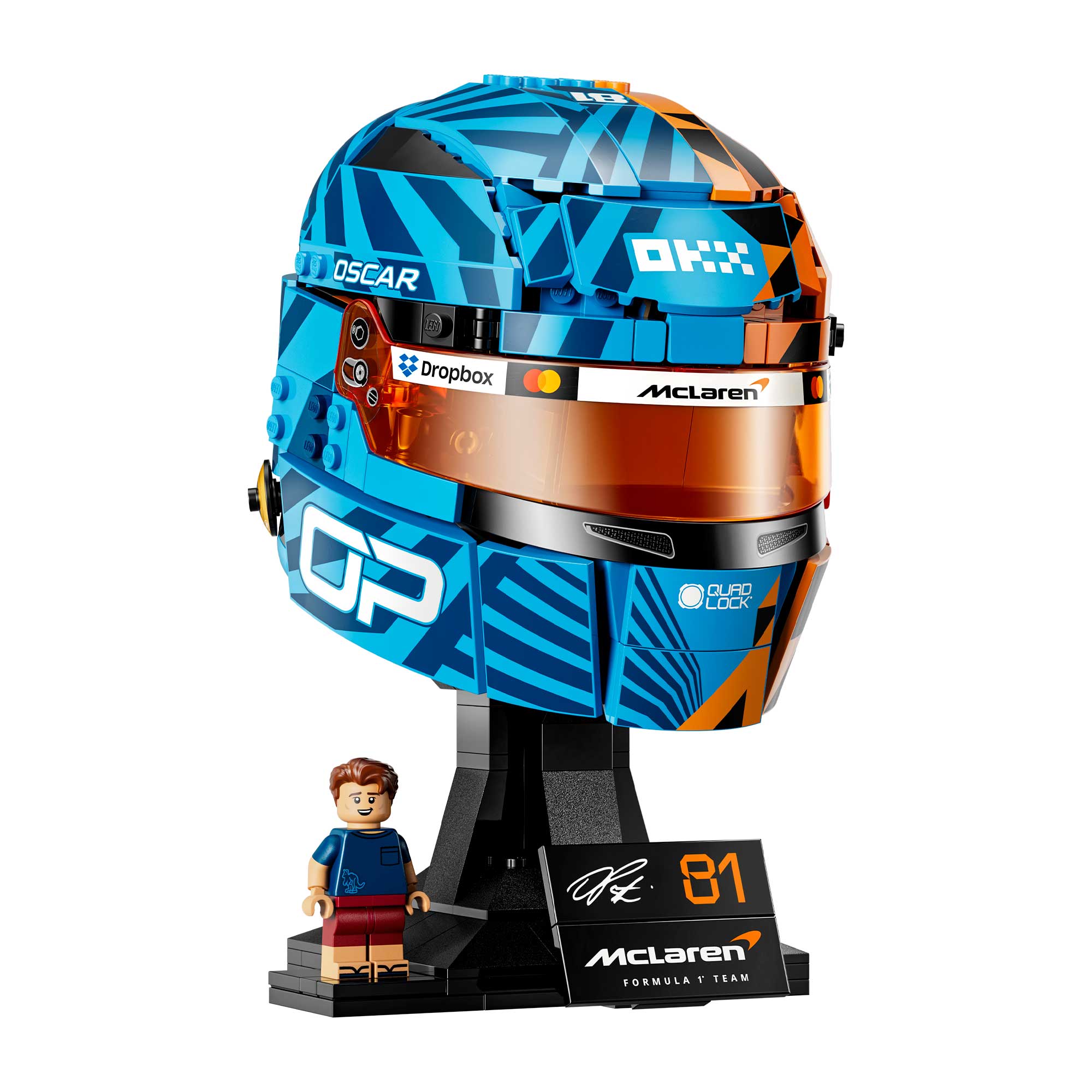 McLaren Mastercard F1® Team: Casco de Oscar Piastri