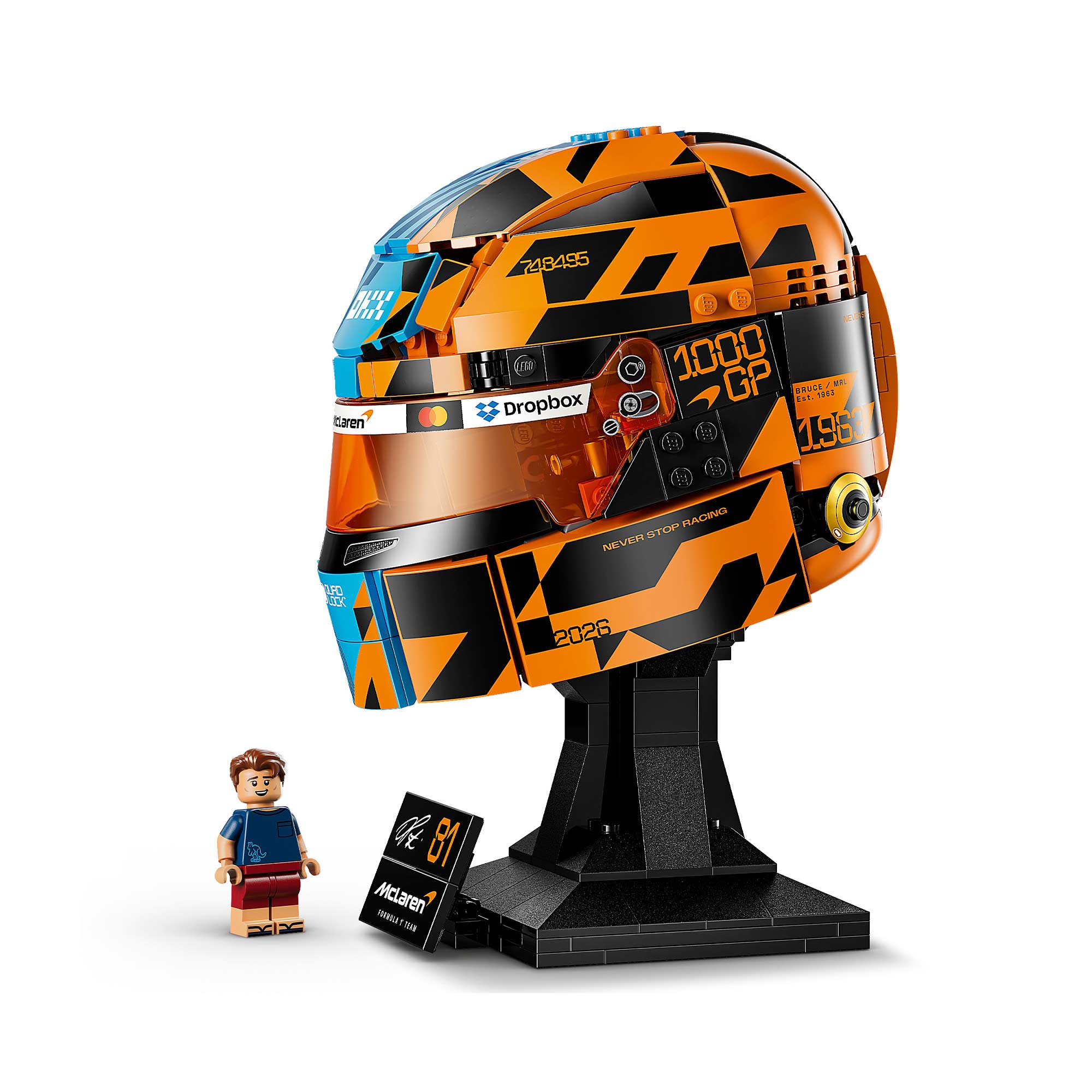 McLaren Mastercard F1® Team: Casco de Oscar Piastri