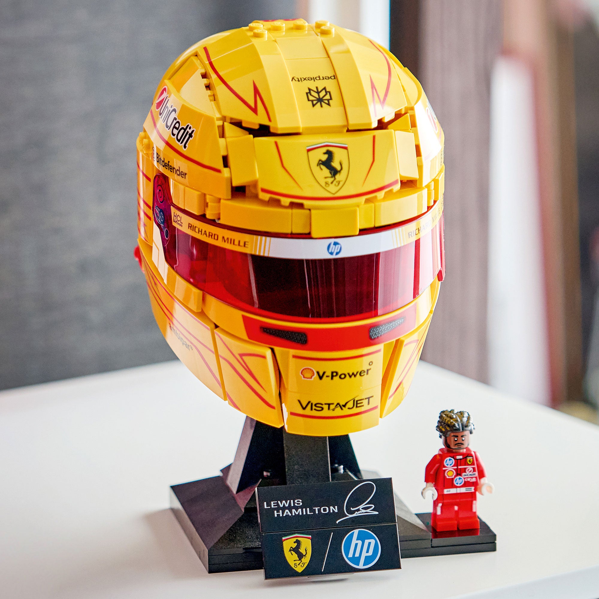 Scuderia Ferrari HP: Casco de Lewis Hamilton