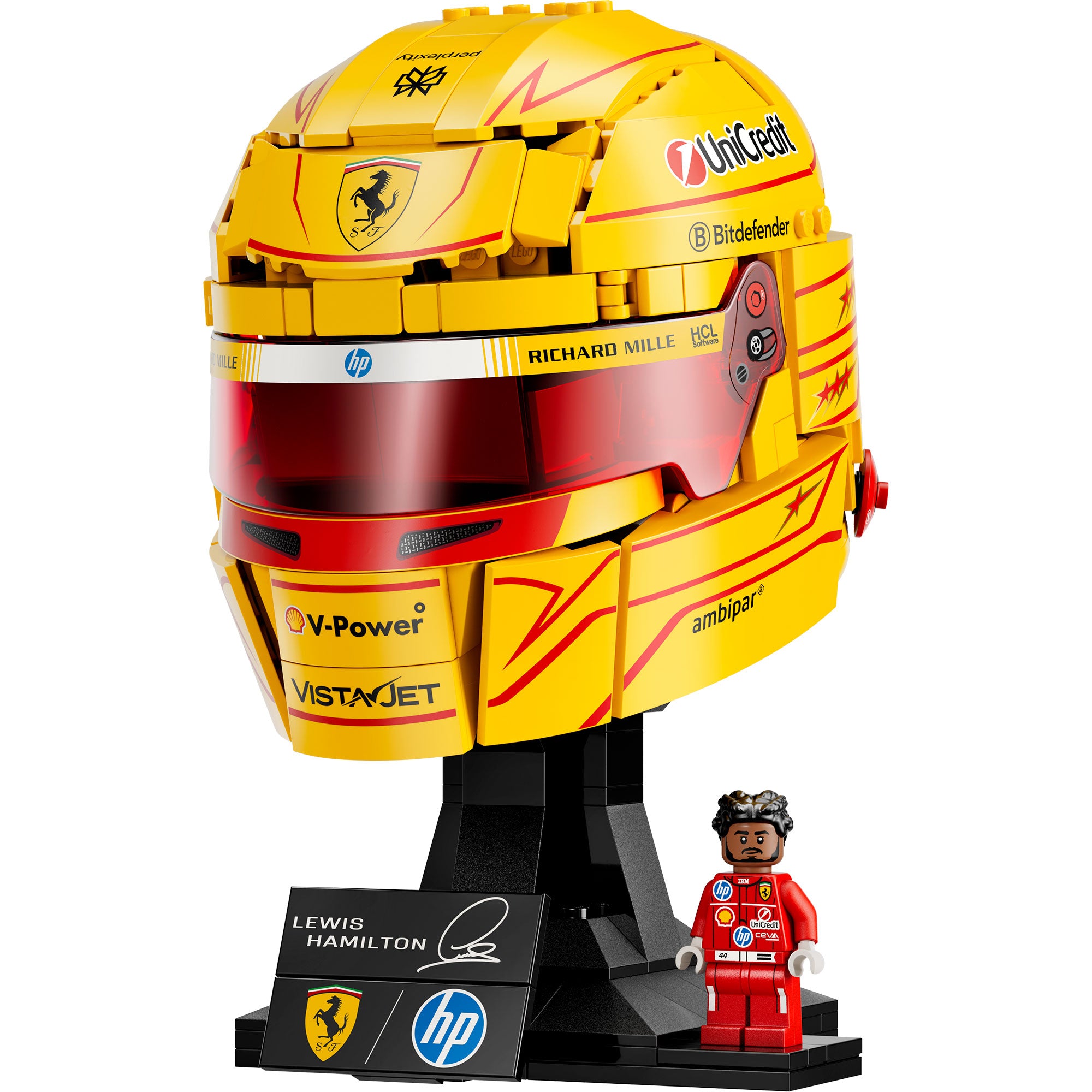 Scuderia Ferrari HP: Casco de Lewis Hamilton