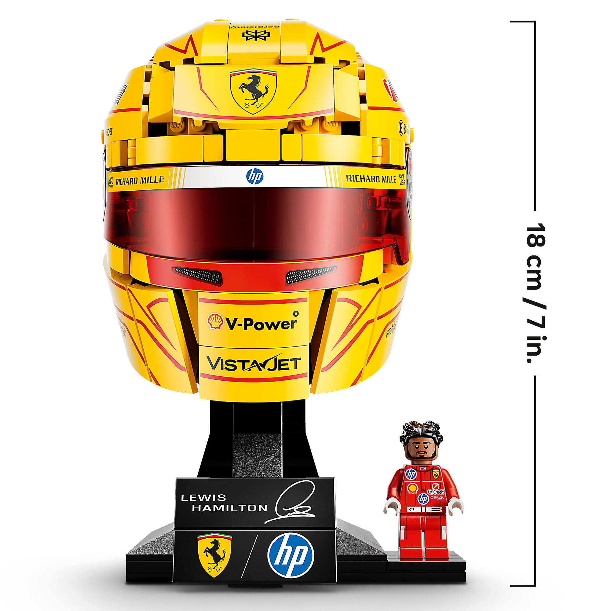Scuderia Ferrari HP: Casco de Lewis Hamilton