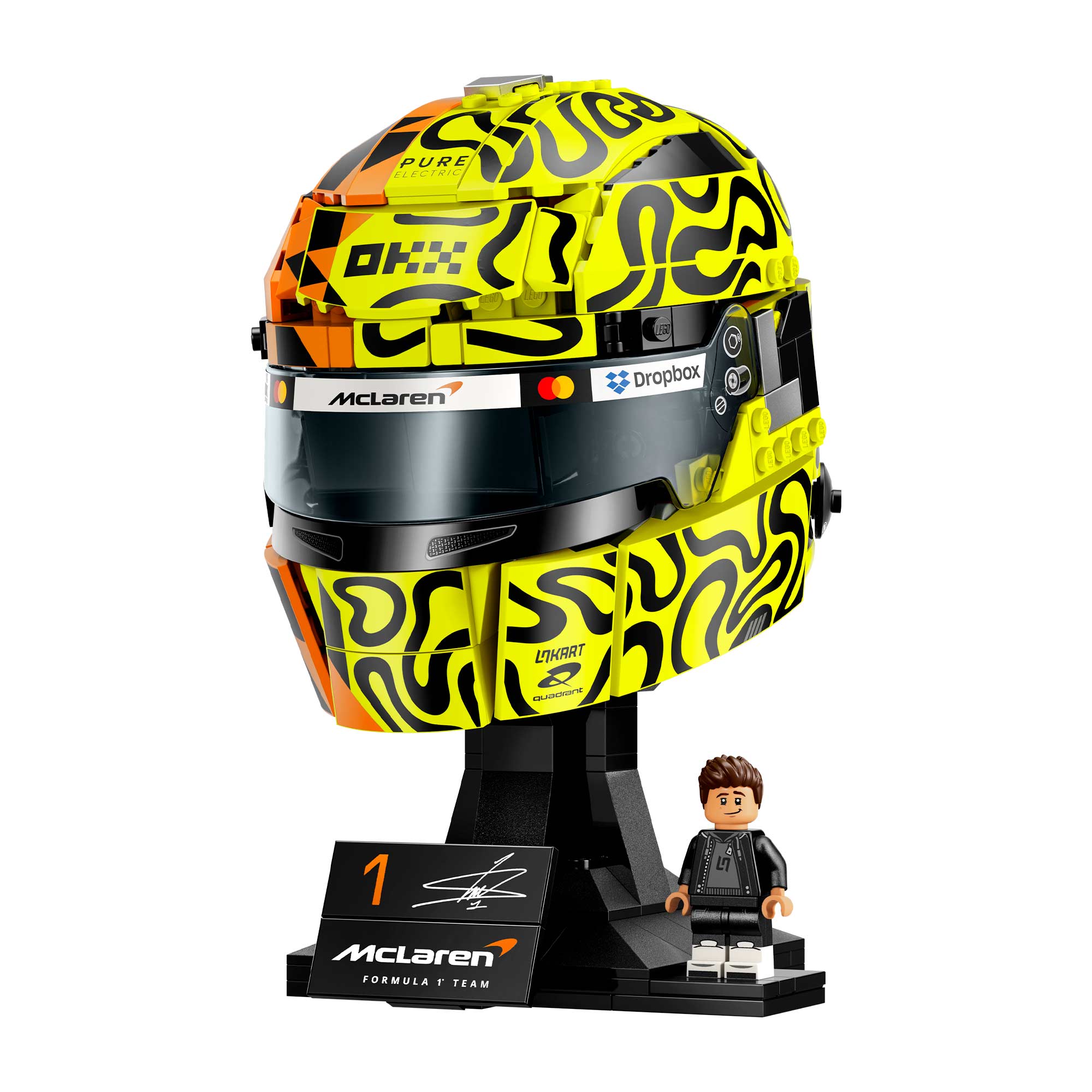 McLaren Mastercard F1® Team: Casco de Lando Norris