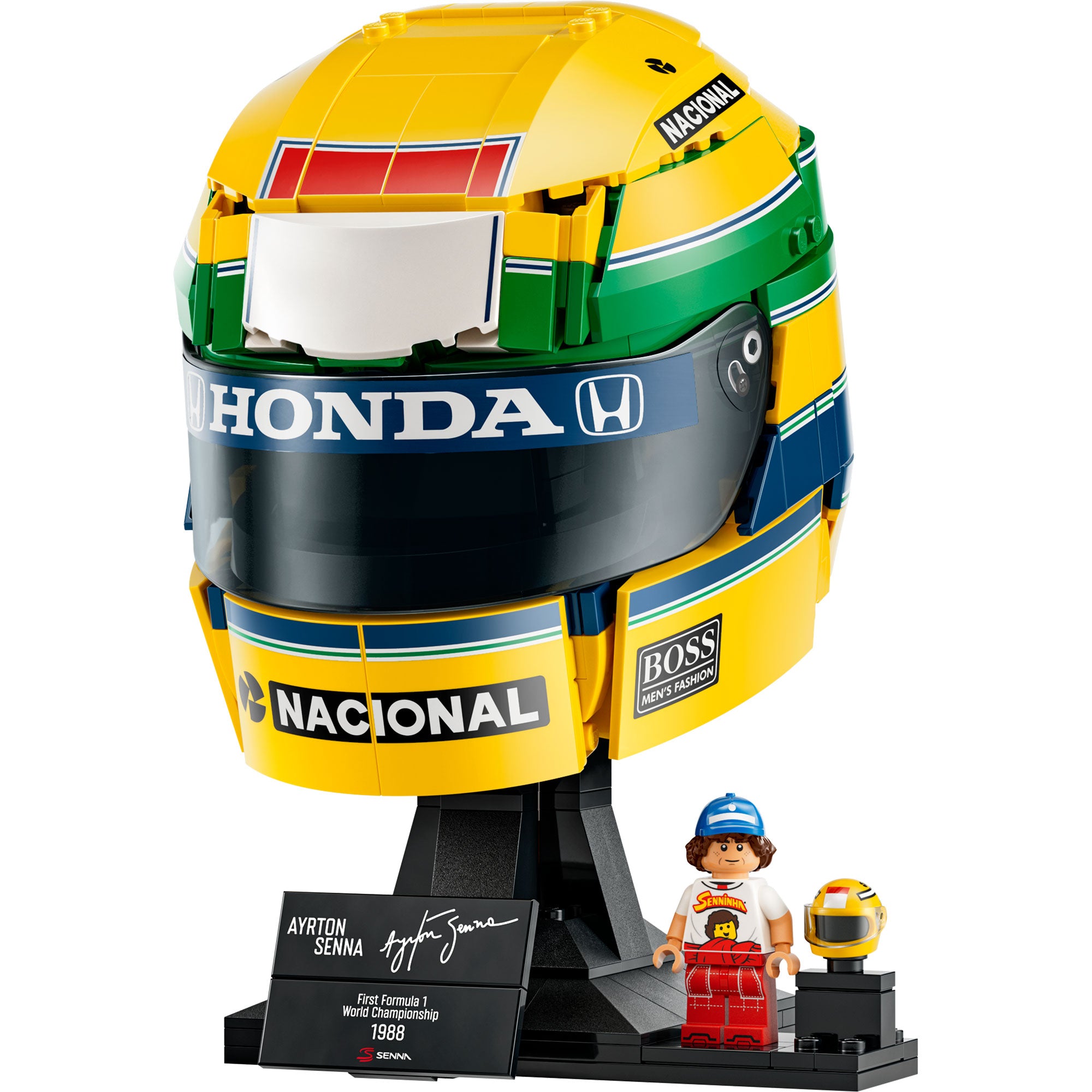 Casco de Ayrton Senna