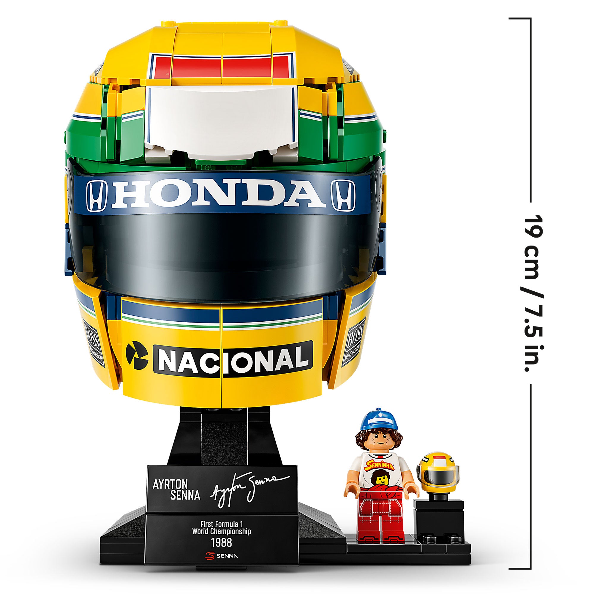 Casco de Ayrton Senna