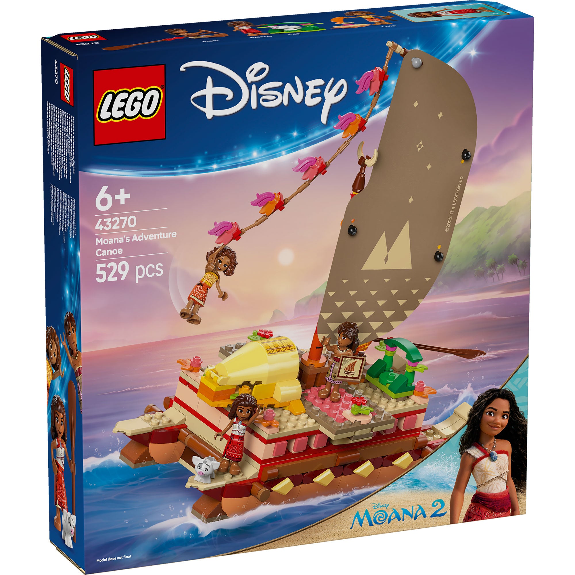Canoa de Aventuras de Moana