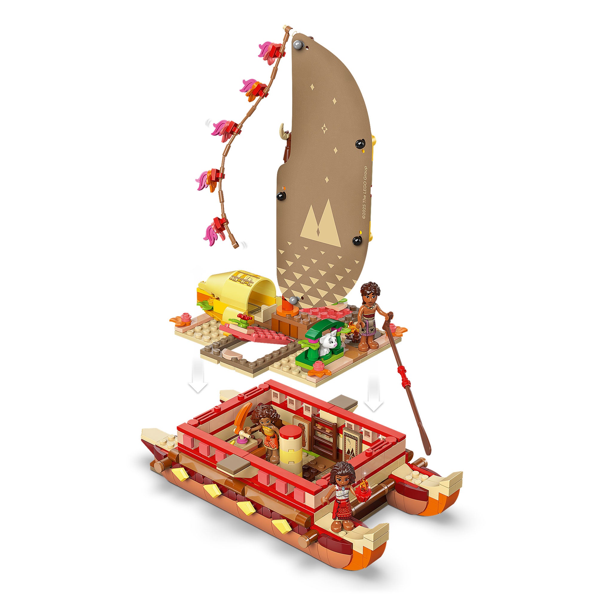 Canoa de Aventuras de Moana