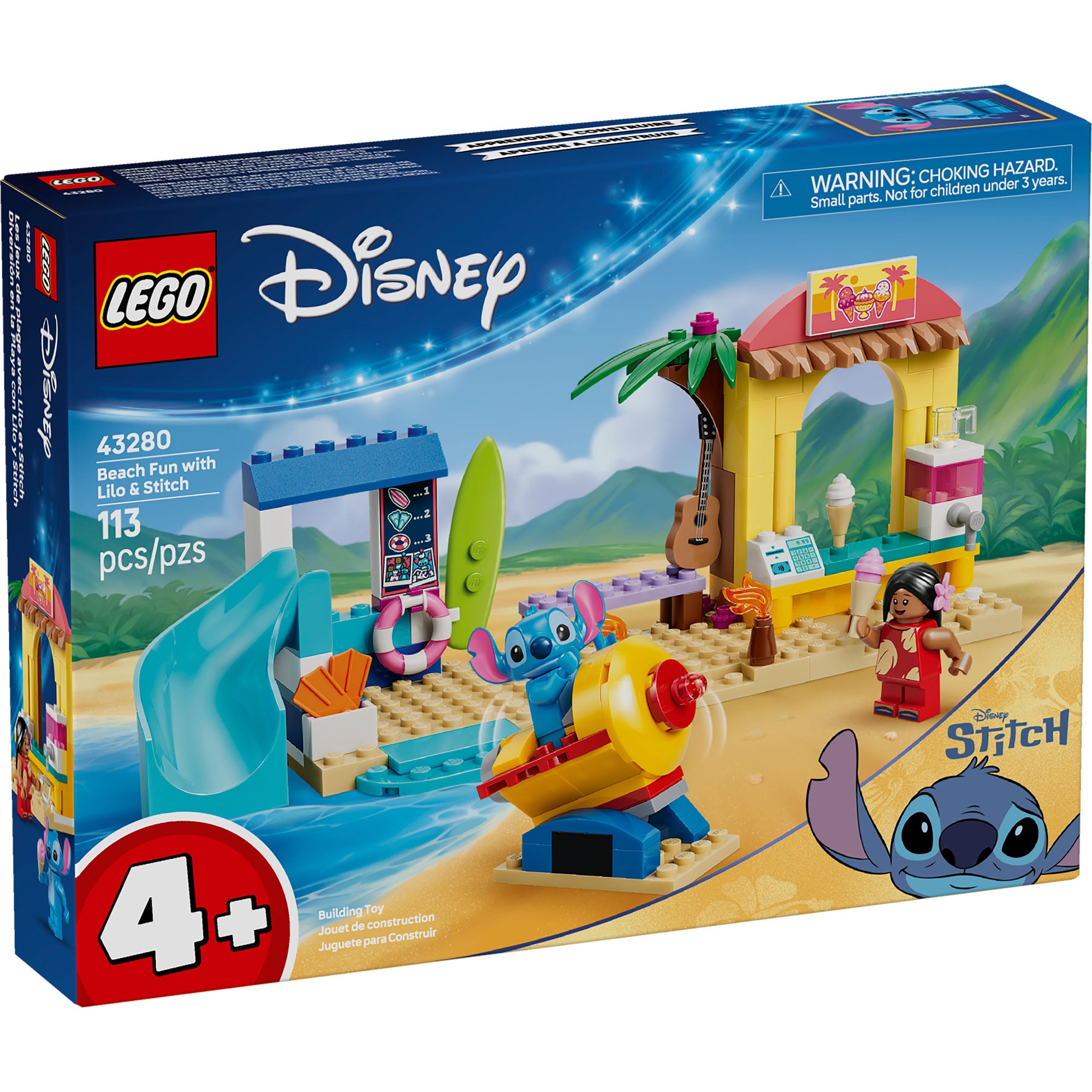 Diversión en la Playa con Lilo y Stitch
