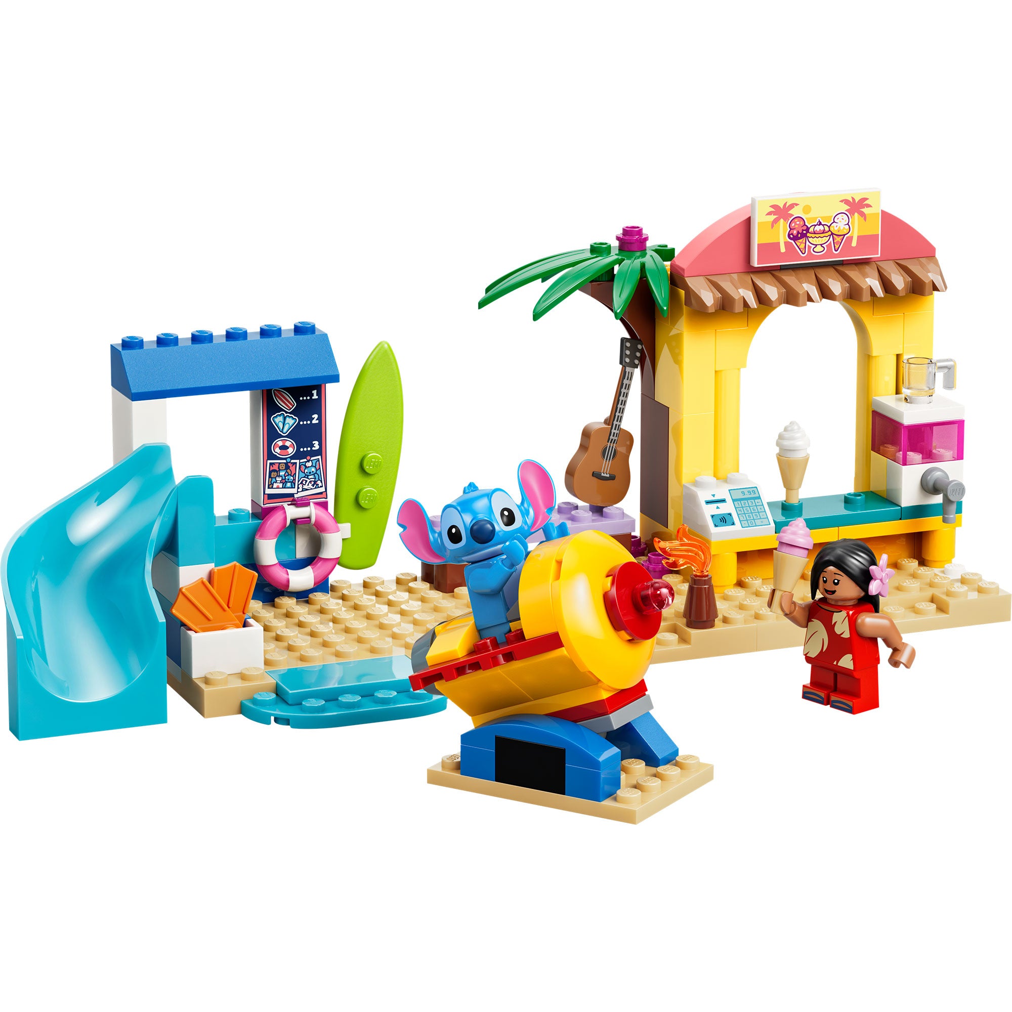 Diversión en la Playa con Lilo y Stitch