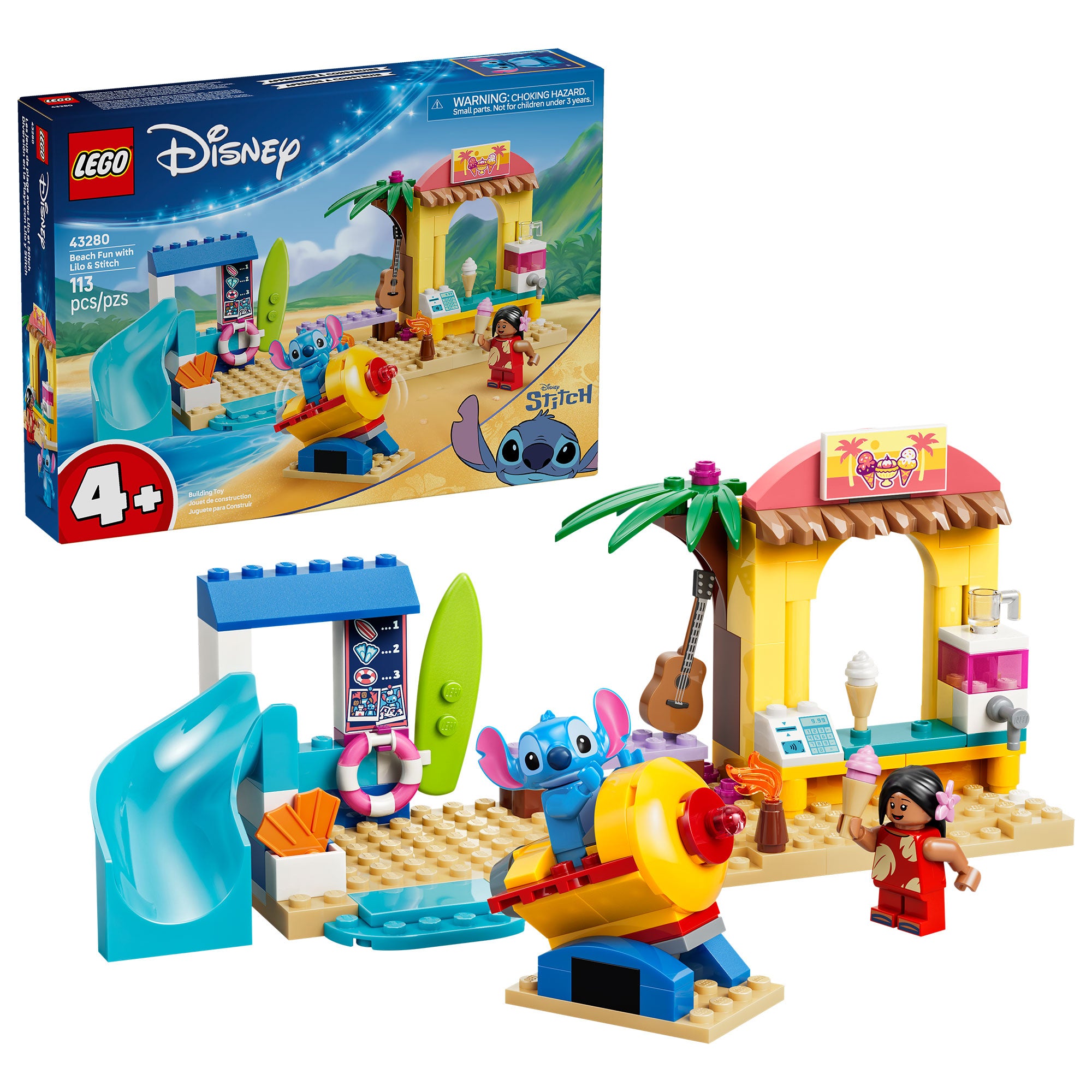 Diversión en la Playa con Lilo y Stitch