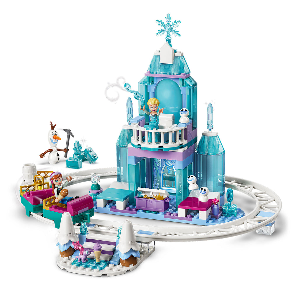 Castillo de Hielo de Elsa y Aventura en la Nieve