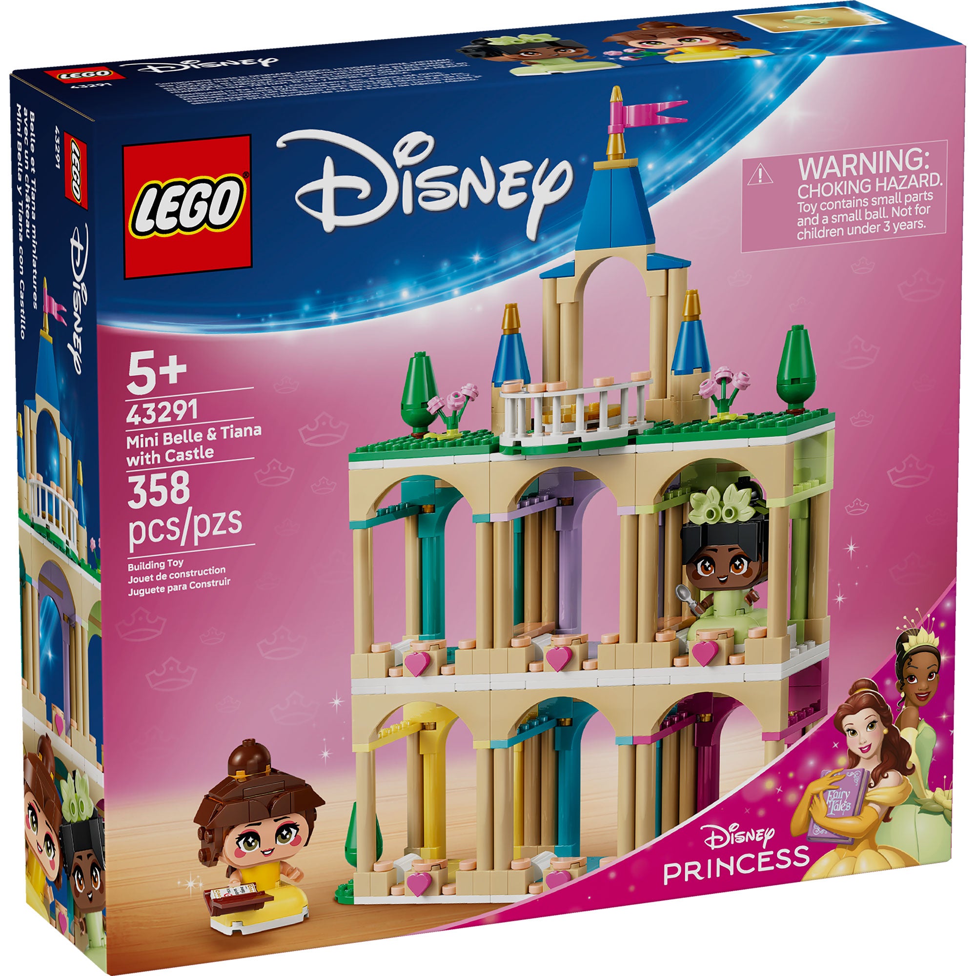 Mini Bella y Tiana con Castillo