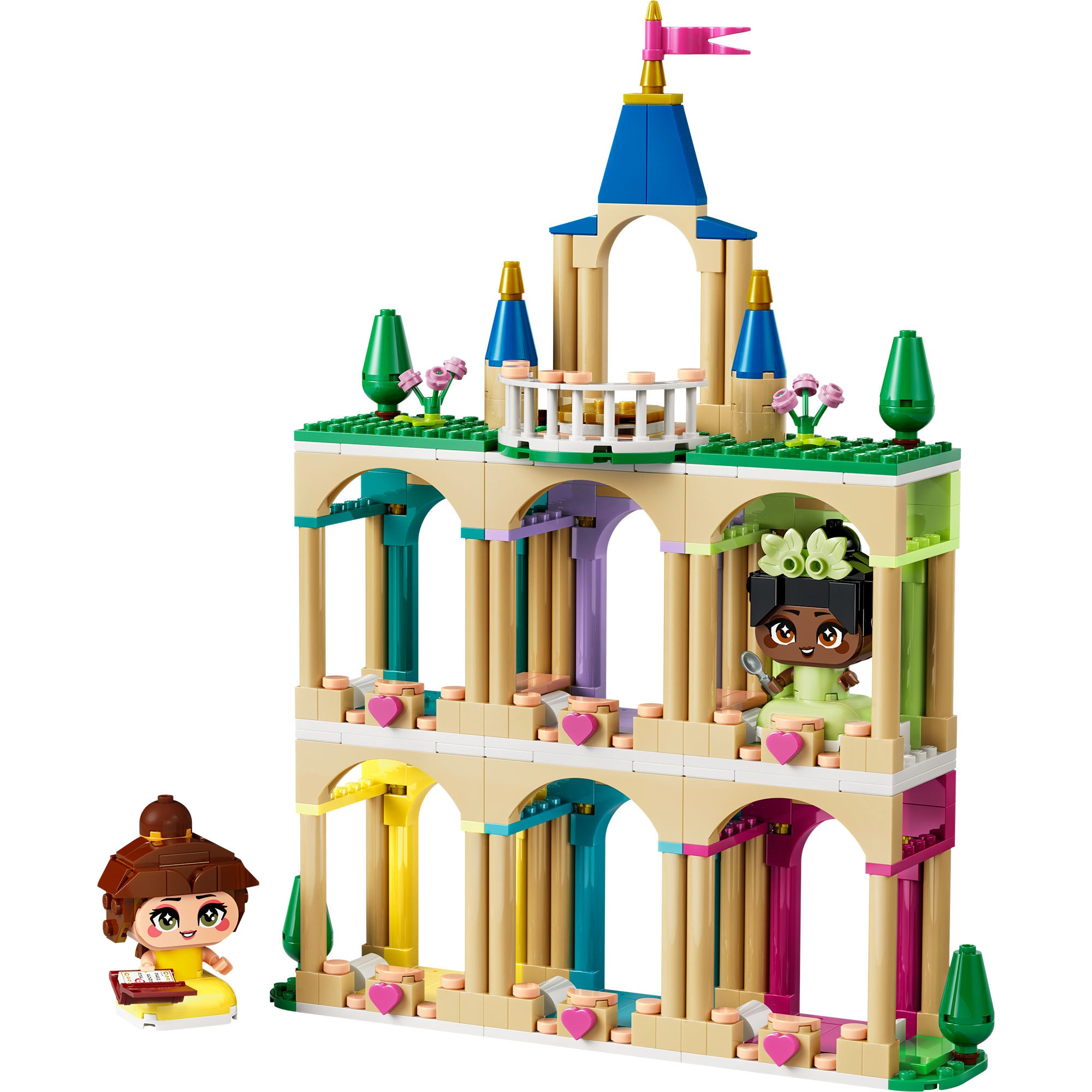 Mini Bella y Tiana con Castillo