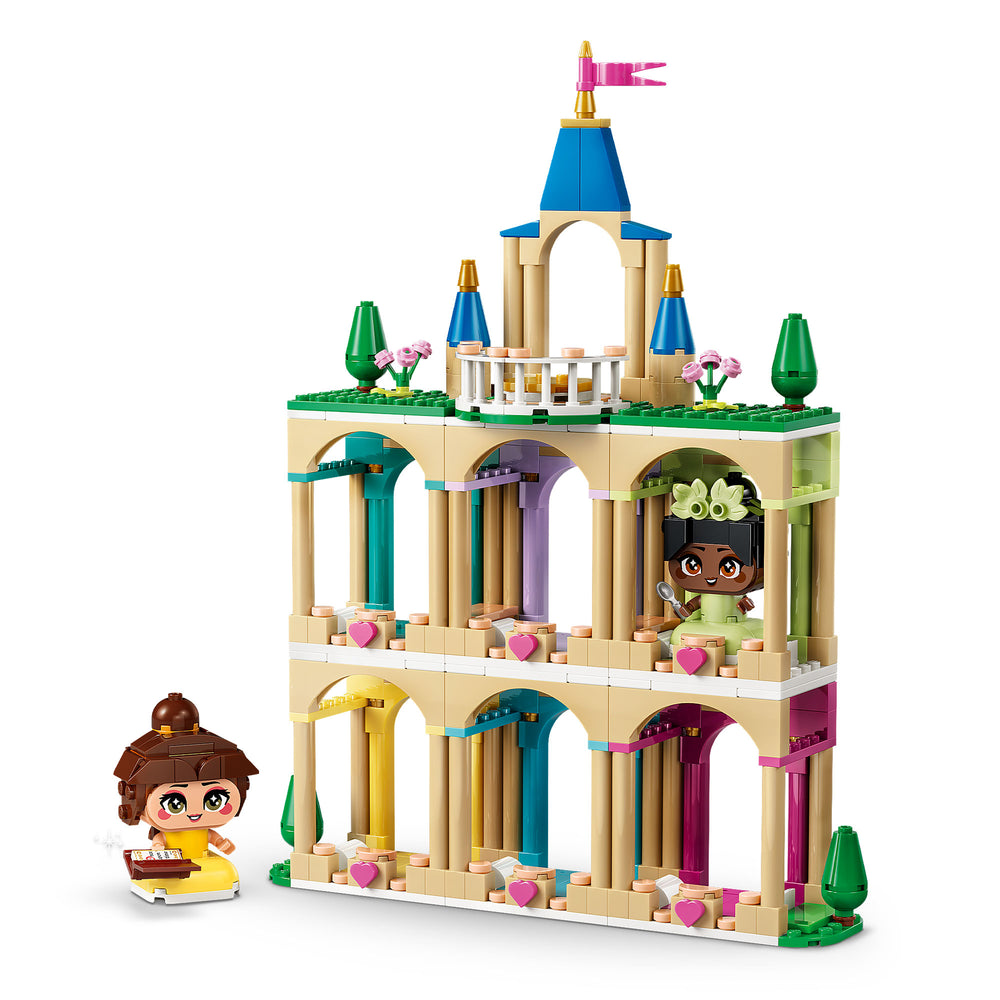 Mini Bella y Tiana con Castillo