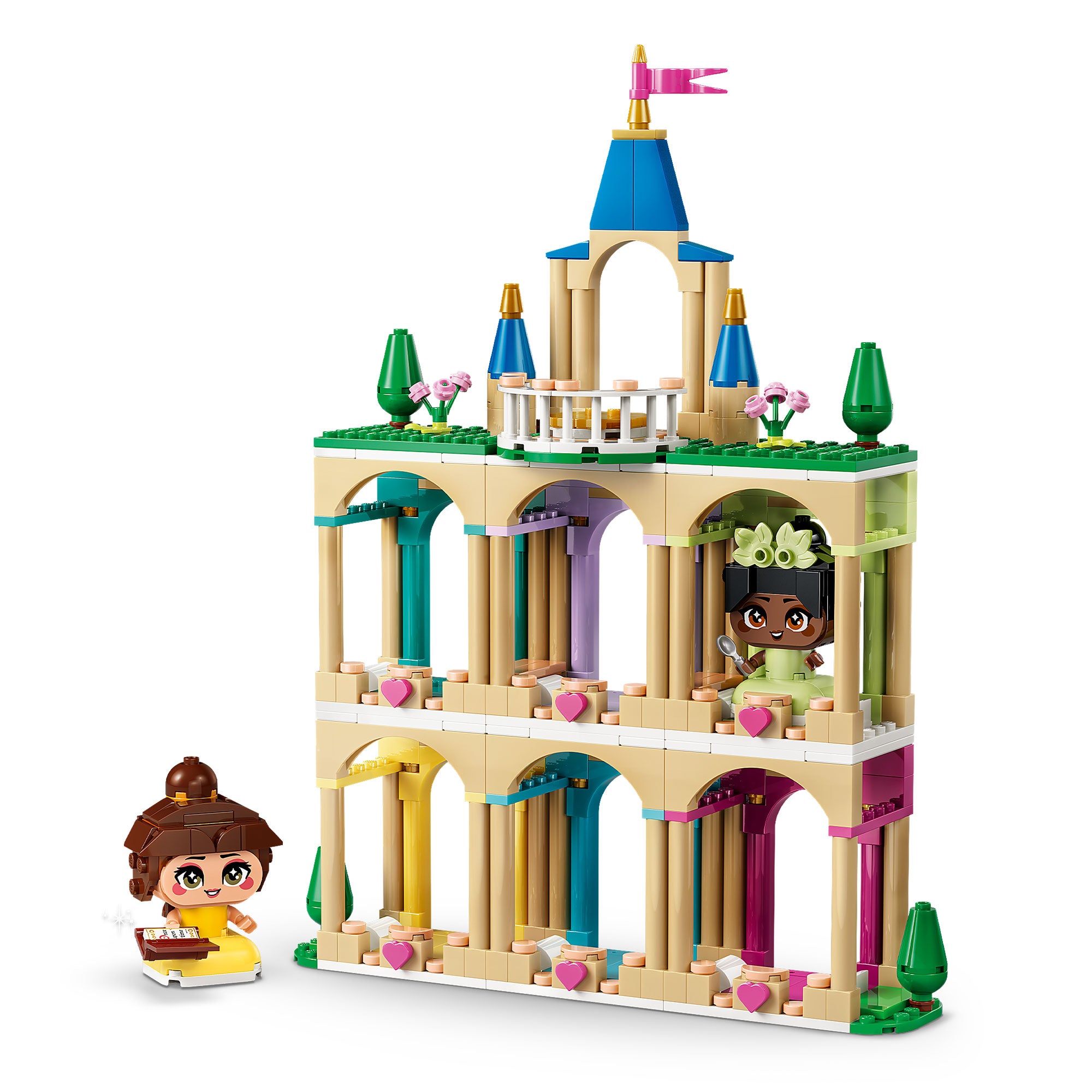 Mini Bella y Tiana con Castillo
