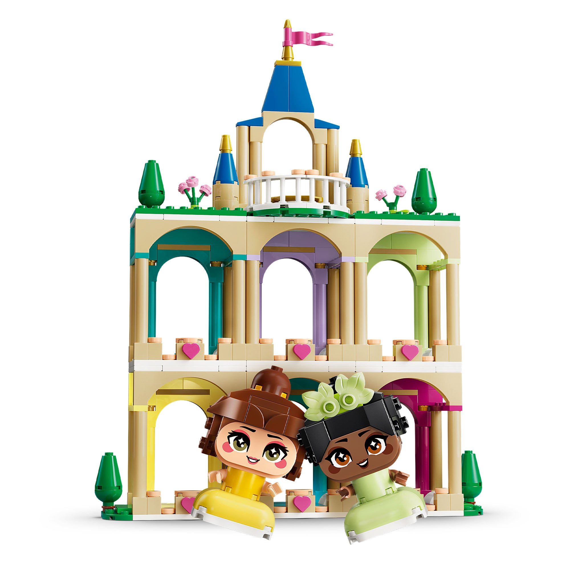 Mini Bella y Tiana con Castillo