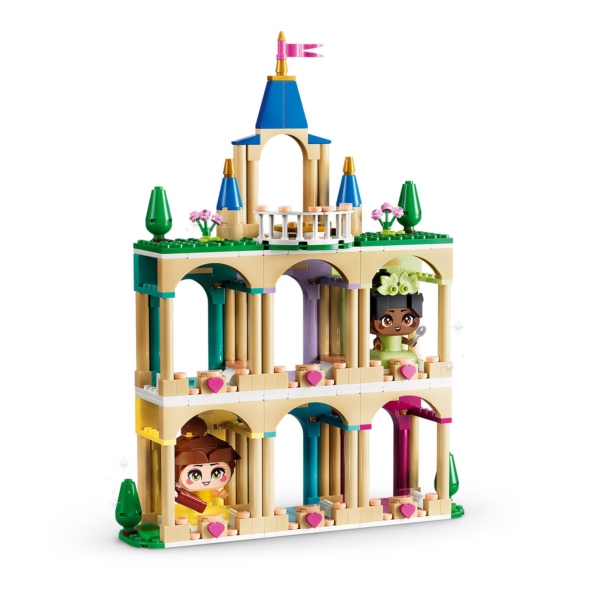 Mini Bella y Tiana con Castillo