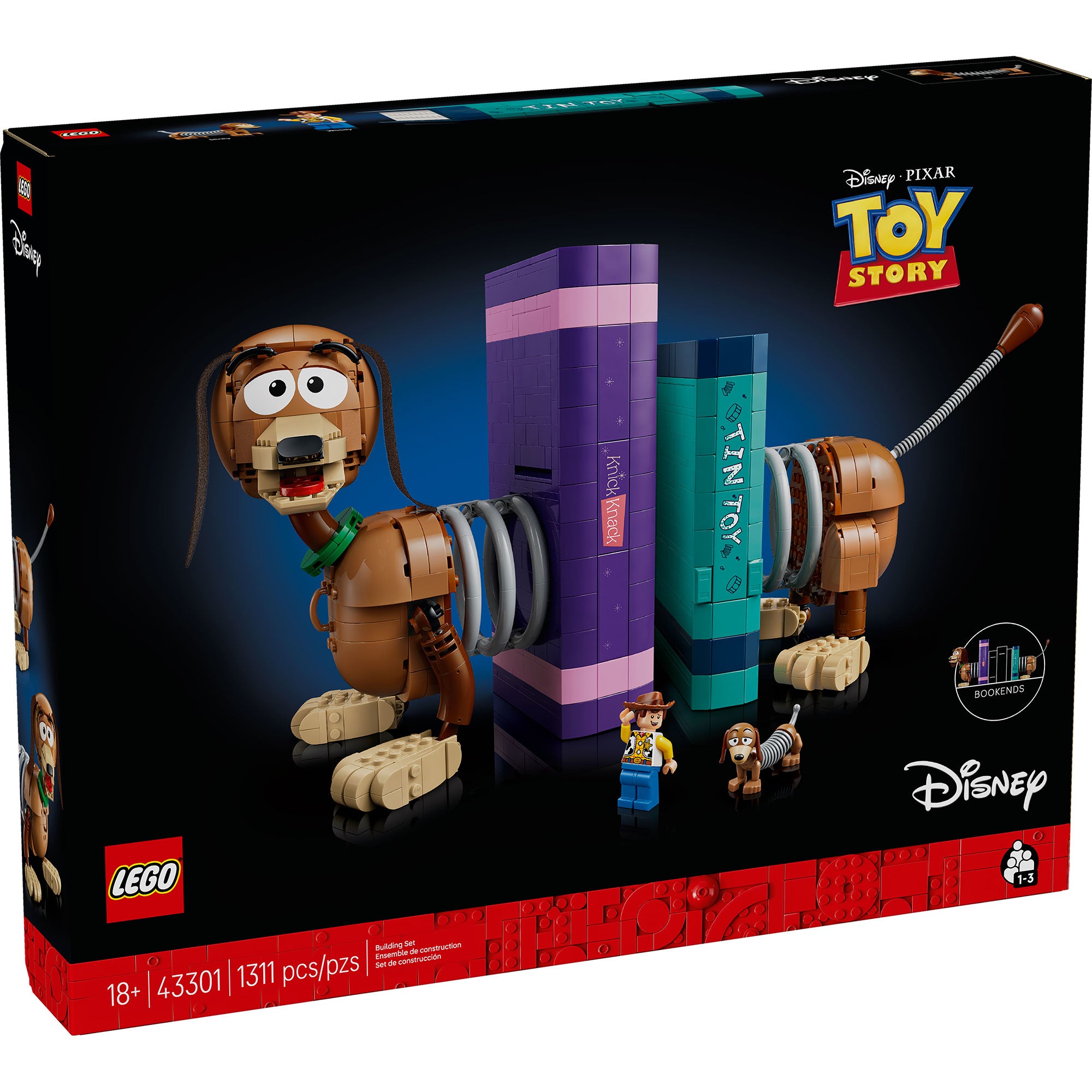 Toy Story: Sujetalibros de Slinky